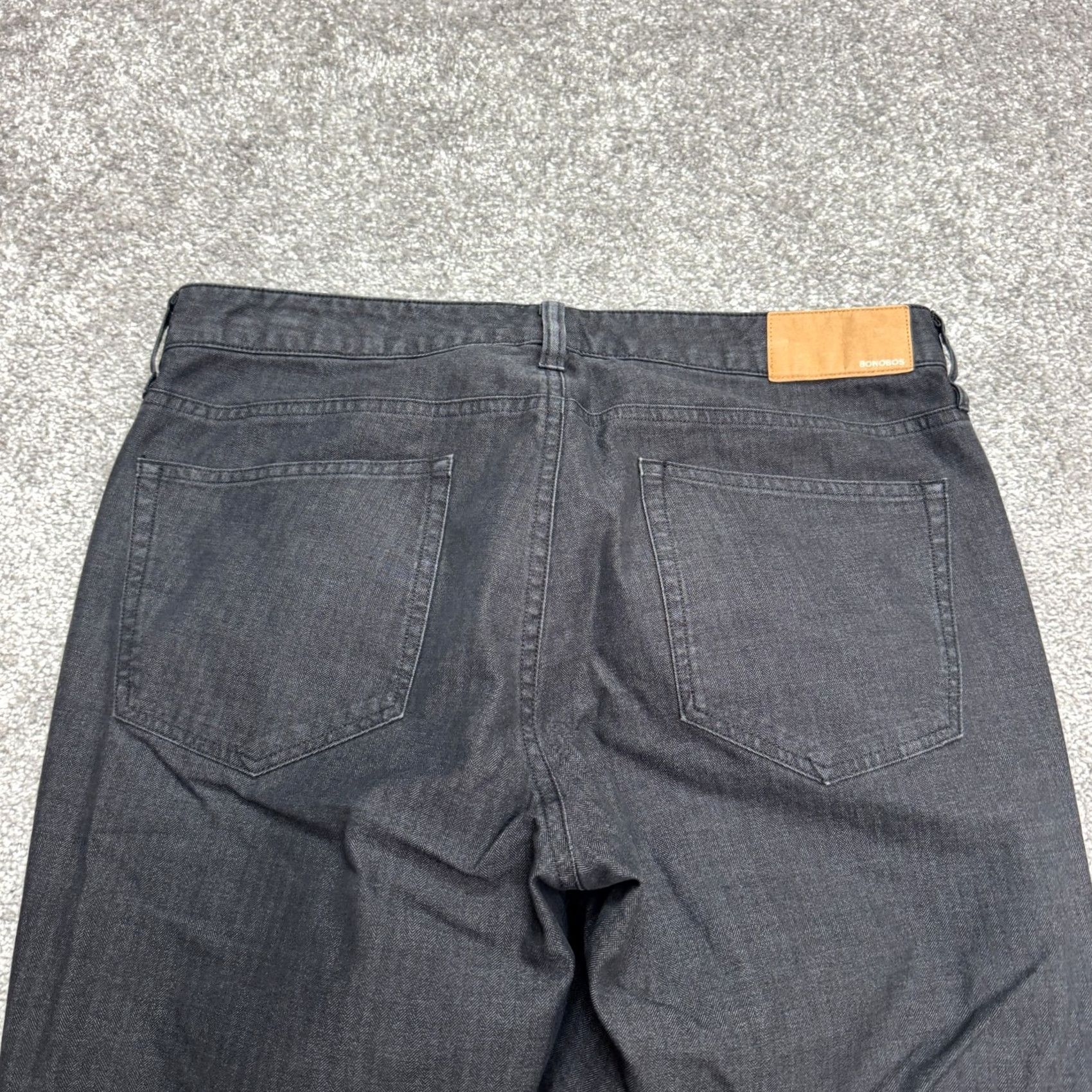 Bonobos Bonobos Slim Taper Chino Pants Mens 32x32 Gray Cotton Sorona Stretch Casual Chino Pants Mens 32 Regular Gray Bonobos Slim Taper Size US 32 / EU 48 - 5 Thumbnail