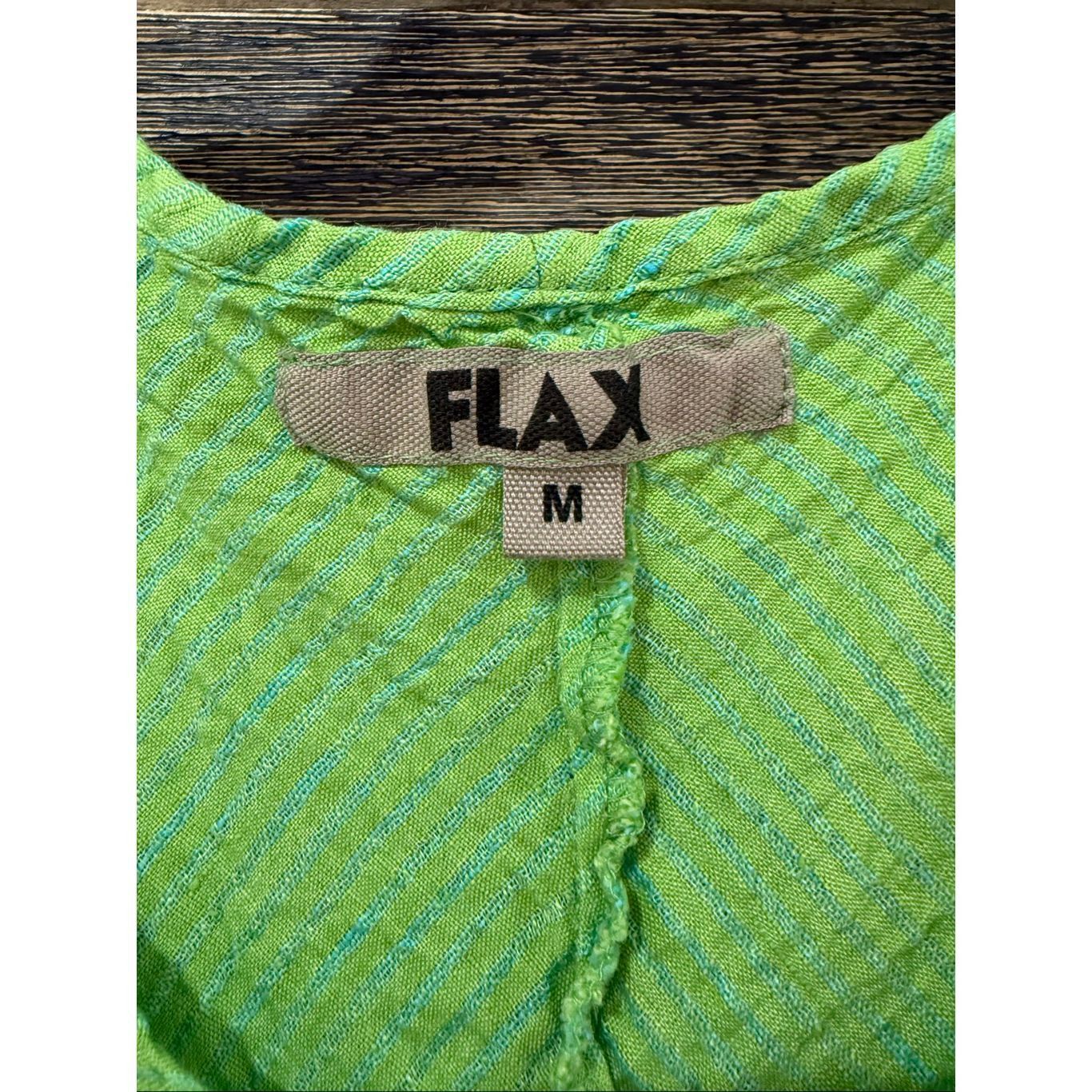 FLAX Flax linen sleeveless striped top sz Medium Size M / US 6-8 / IT 42-44 - 4 Thumbnail