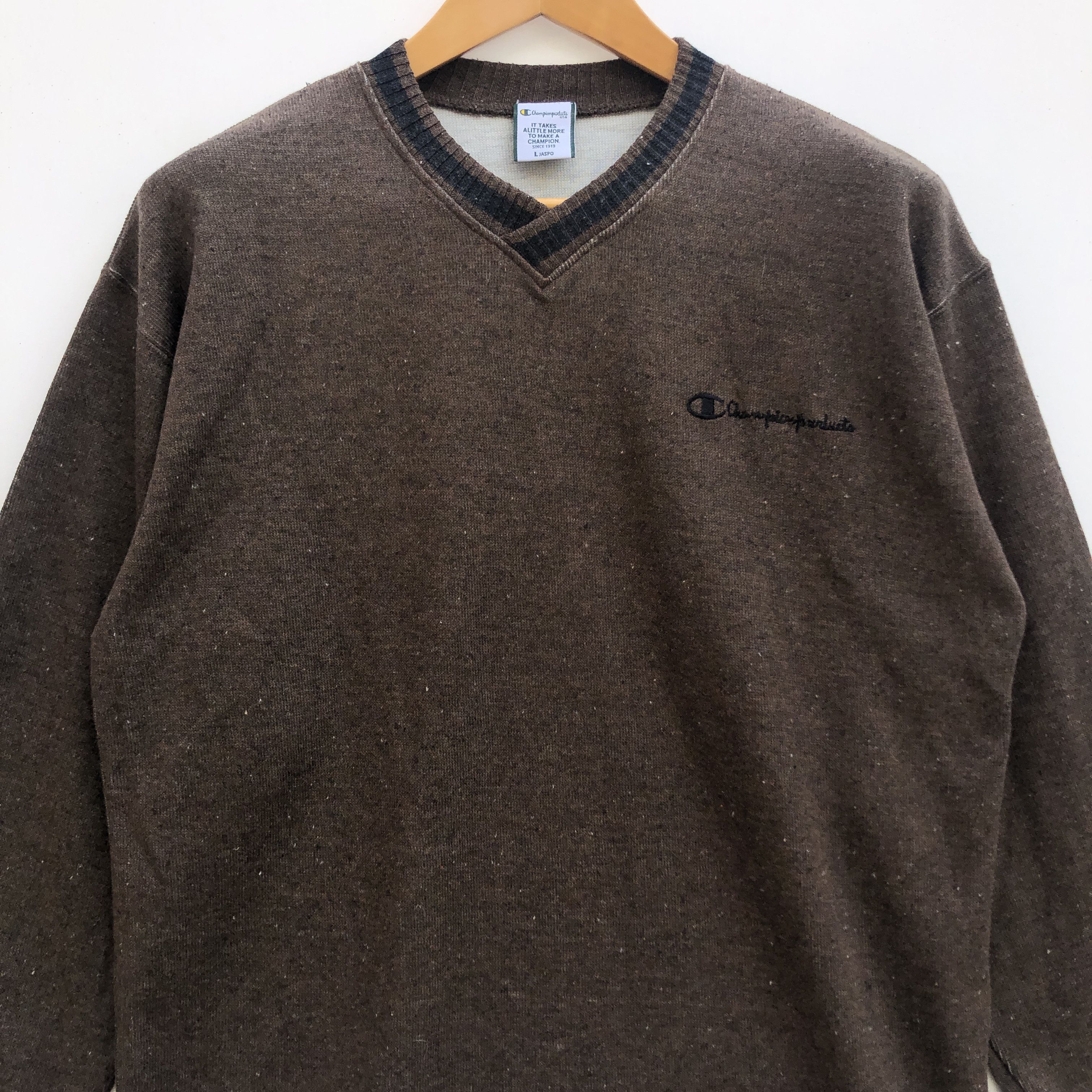 Champion CHAMPION PRODUCTS V Neck Sweatshirt #0779-24 Size US L / EU 52-54 / 3 - 2 Thumbnail