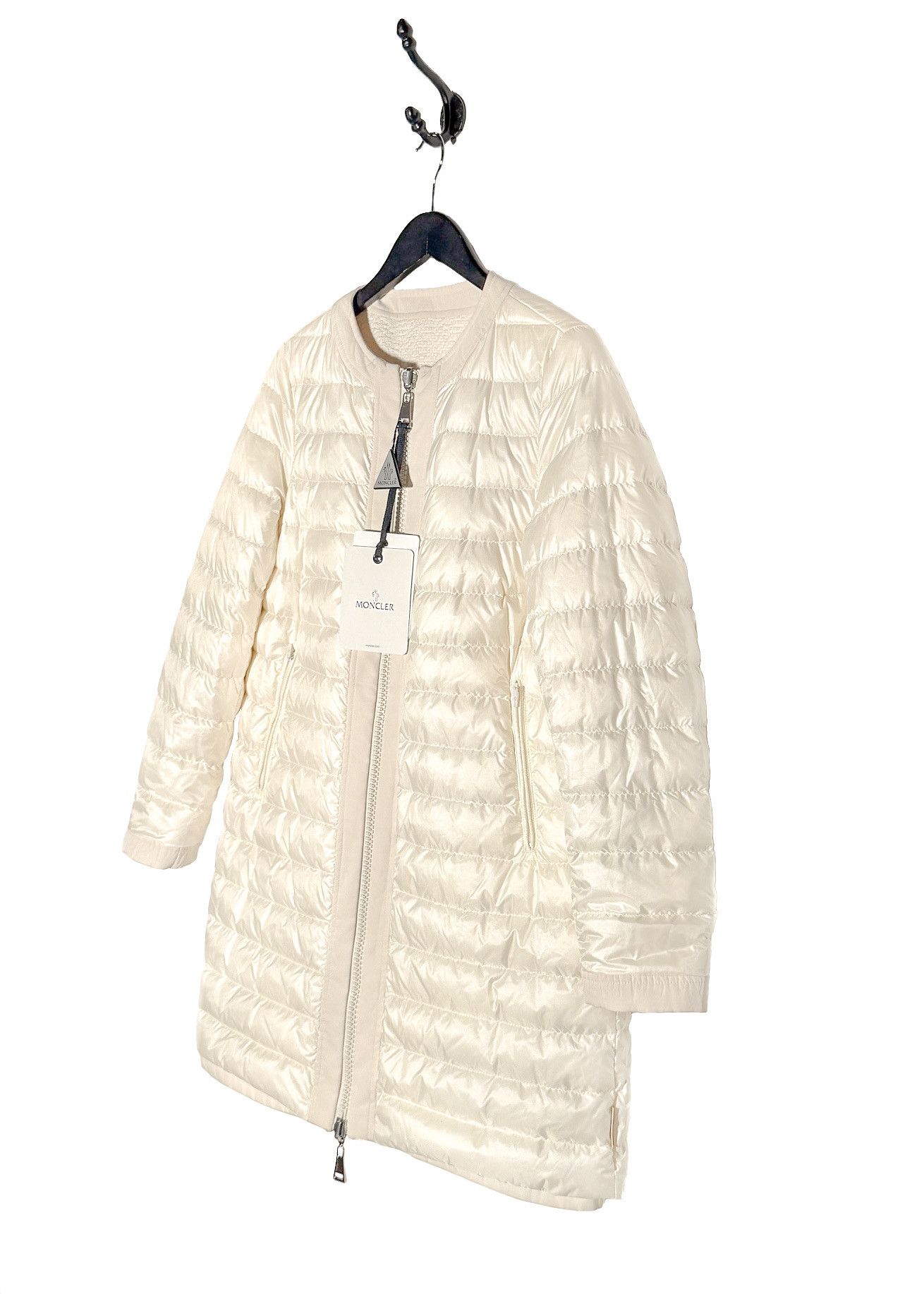 Moncler Moncler Freesia Reversible Tweed Quilted Down Coat - SZ 3 Size L / US 10 / IT 46 - 6 Thumbnail