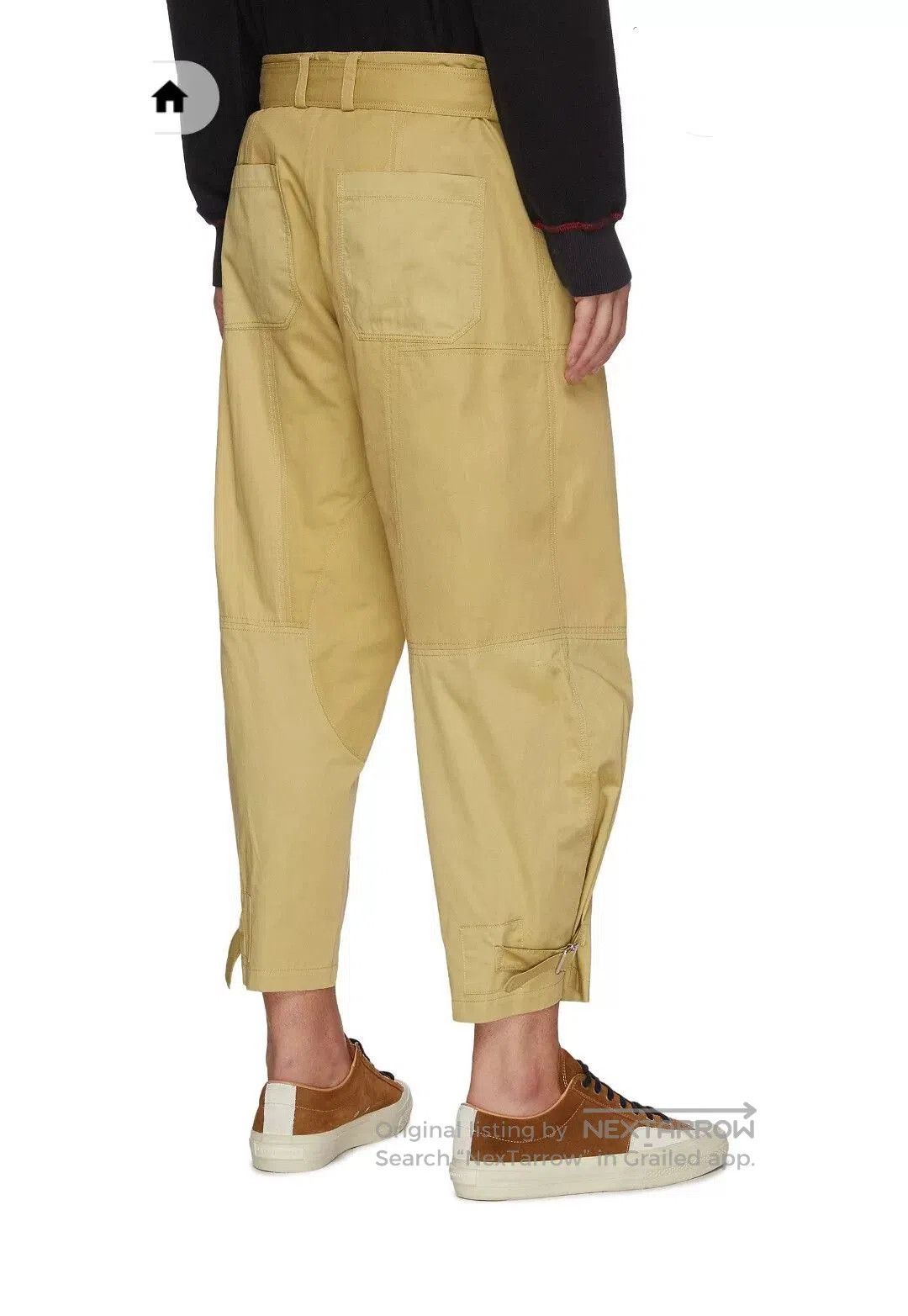 JW Anderson JW Anderson Beige Tapered Trousers. Size US 30 / EU 46 - 2 Thumbnail