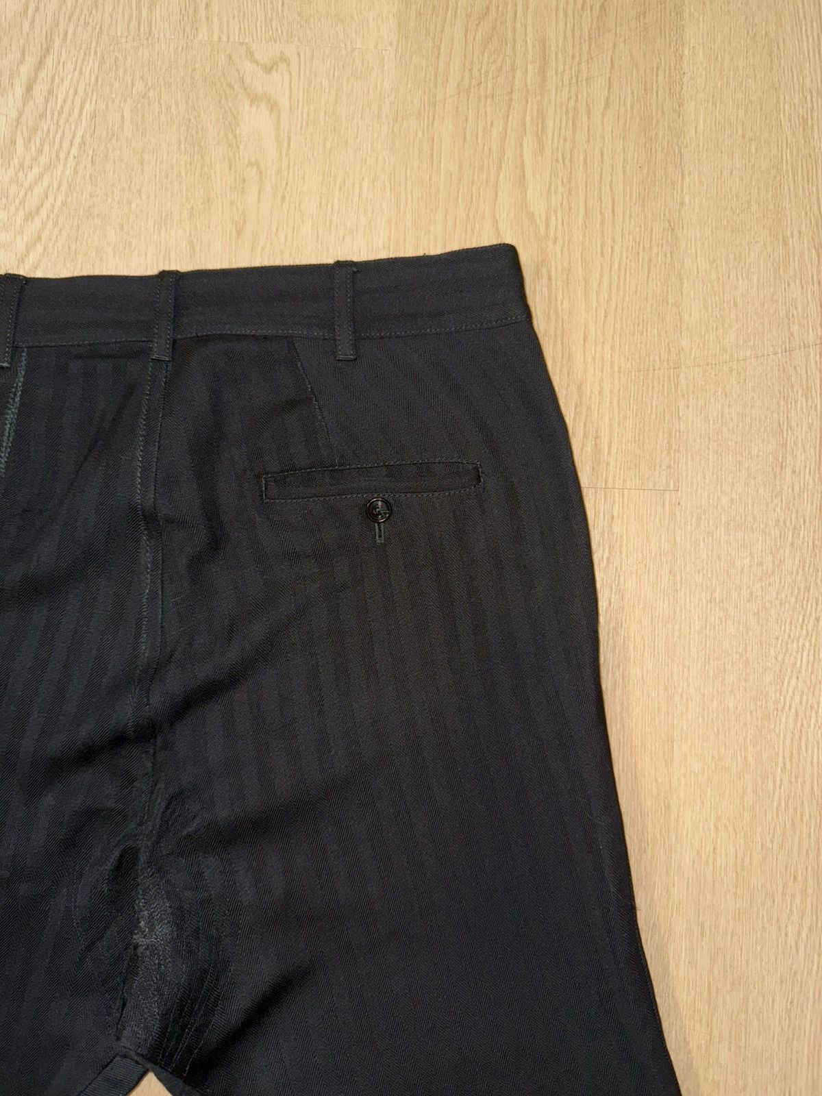 Ann Demeulemeester FW18 Button-Hem Cropped Pants Size US 32 / EU 48 - 3 Thumbnail