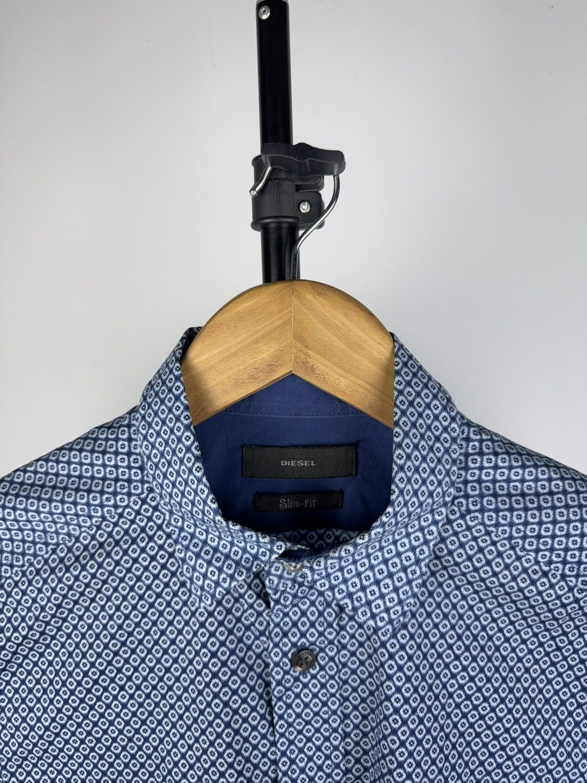 Diesel Luxury Designer Diesel Italy Button Up Shirt Size US S / EU 44-46 / 1 - 6 Thumbnail