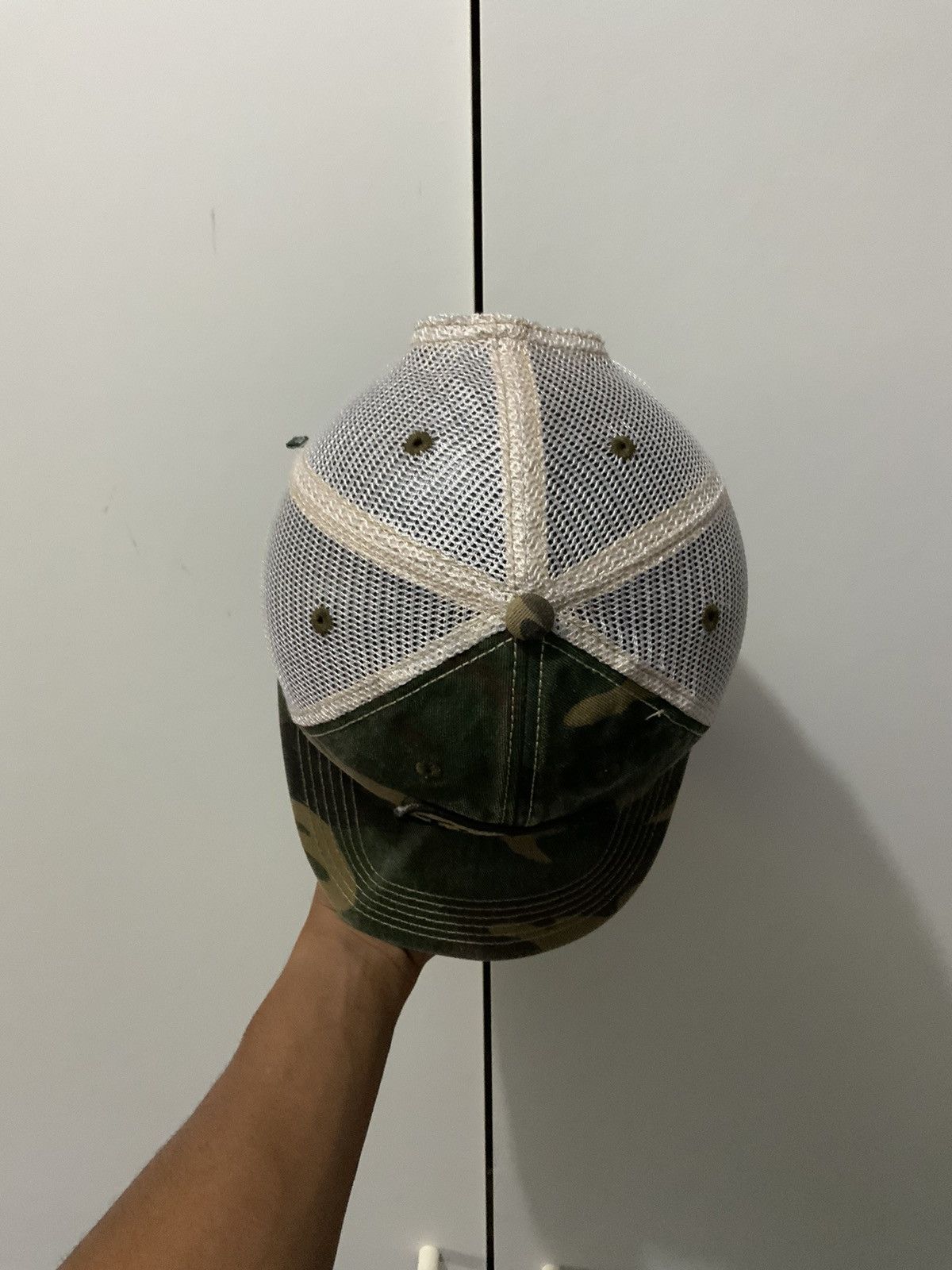 Vintage Vintage Turn Cardio Jam Studio Camo Trucker Hat Size ONE SIZE - 7 Thumbnail