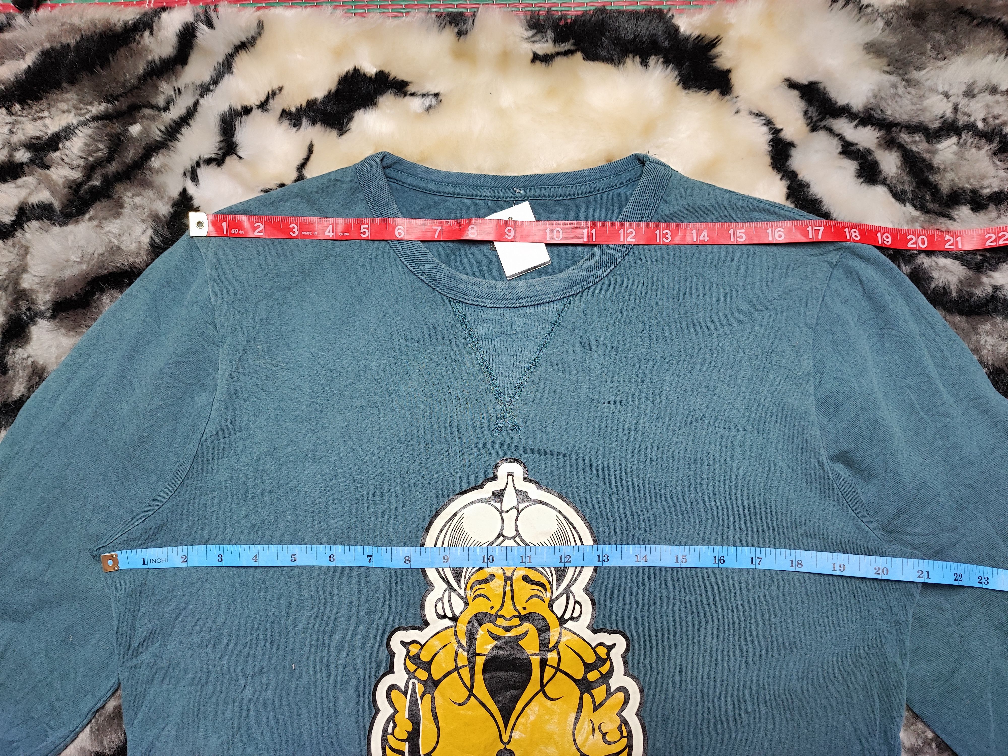 Evisu Evisu Japan Long Sleeve T-shirt Big Logo Size US L / EU 52-54 / 3 - 9 Thumbnail