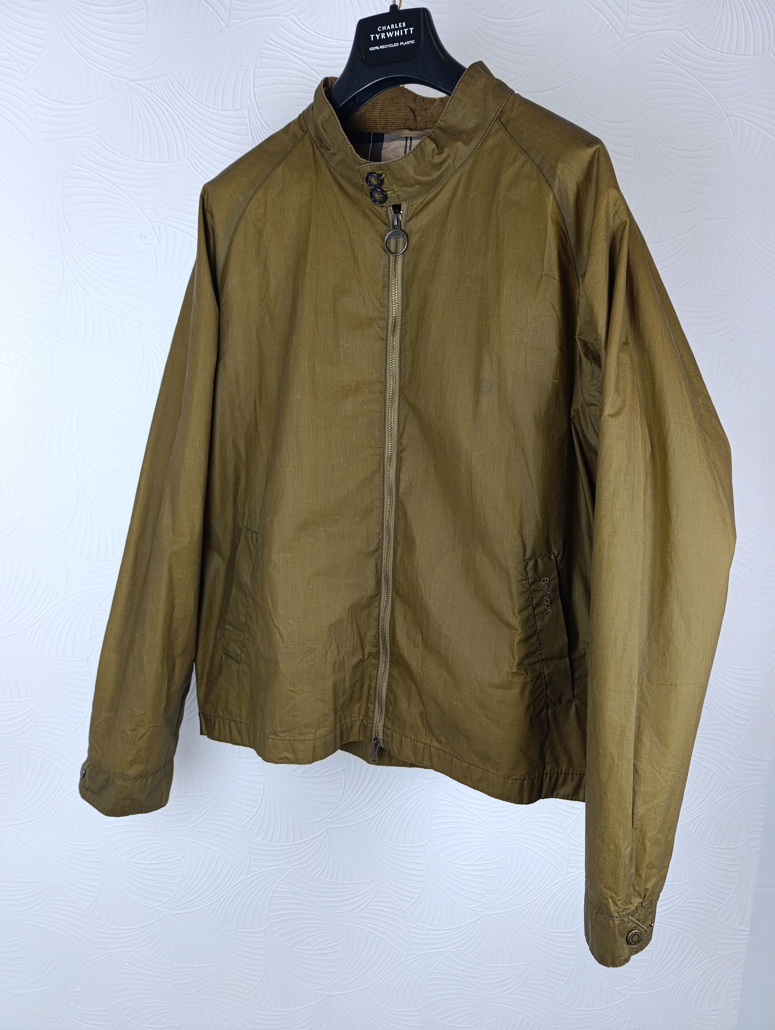 Barbour BARBOUR ENDER SAND WAX MENS JACKET XXL Size US XXL / EU 58 / 5 - 3 Thumbnail