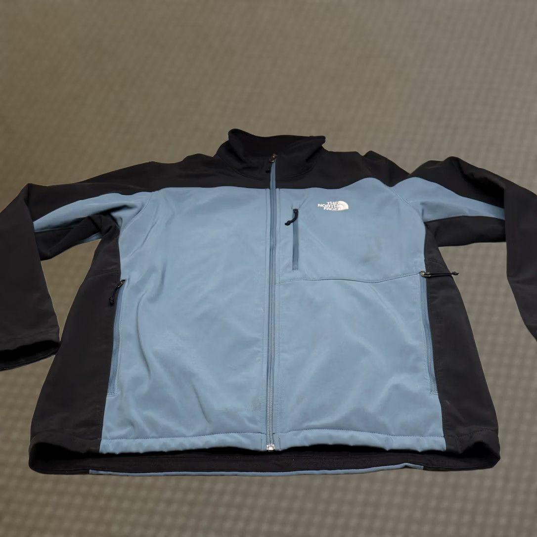 The North Face North Face Jacket Mens XL Blue Softshell Wind Rain Full Zip Gorpcore Outdoor Size US XL / EU 56 / 4 - 1 Thumbnail