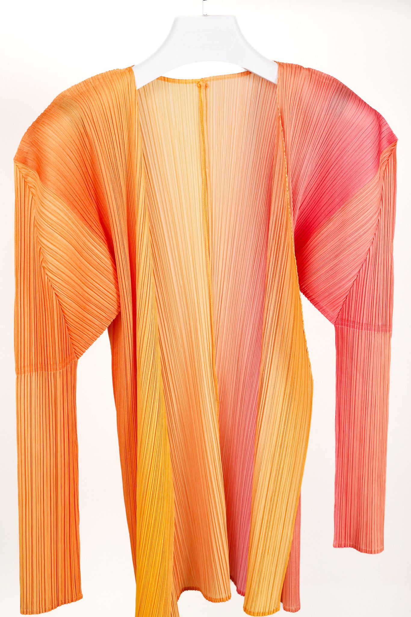 Pleats Please Issey Miyake Pleats Please Issey Miyake Archival Gradient Jacket Size XL / US 12-14 / IT 48-50 - 3 Thumbnail