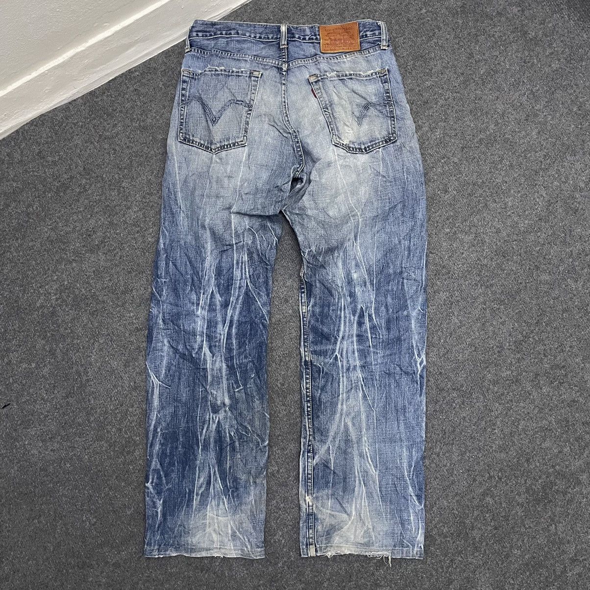 Levi's × Levi's Vintage Clothing × Vintage Vintage Levis 503 Crazy Fades Baggy Jeans Size US 33 - 1 Thumbnail