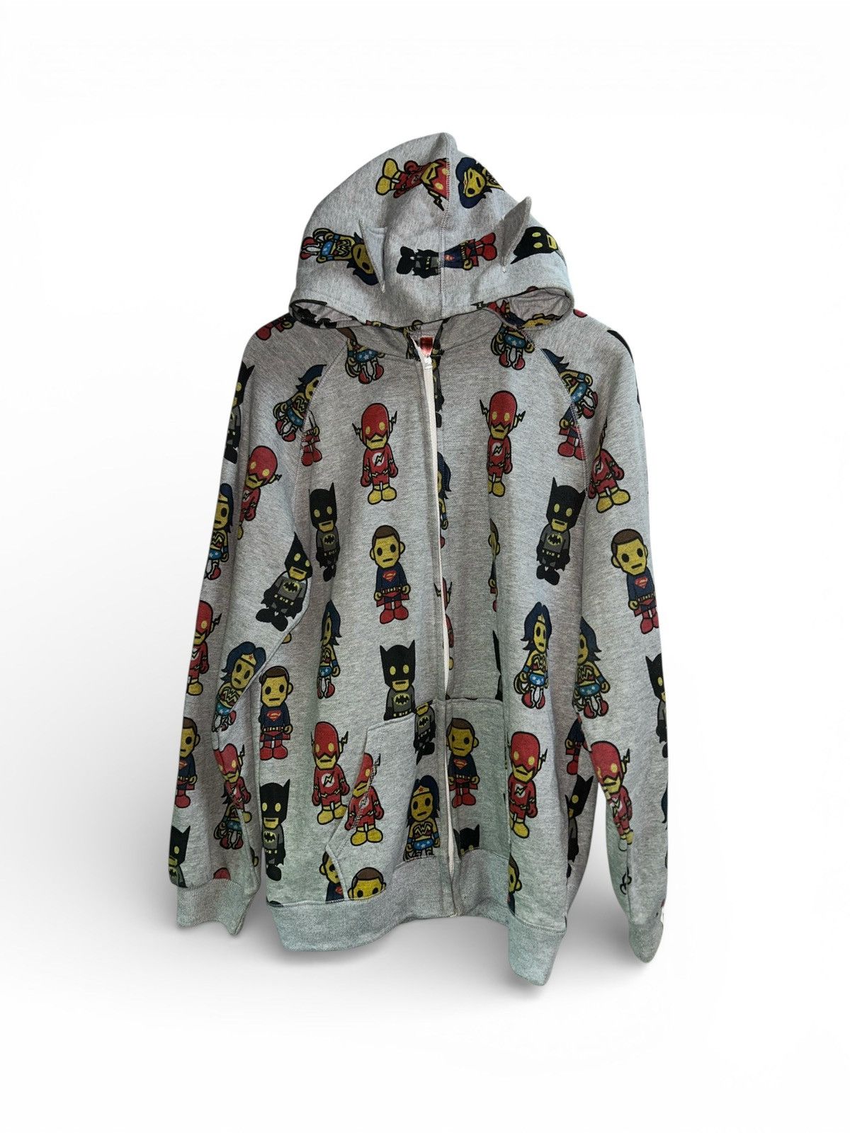 Bape × DC Comics Rare Baby Milo By A Bathing Ape DC Comics All Over Print Size US XL / EU 56 / 4 - 4 Thumbnail