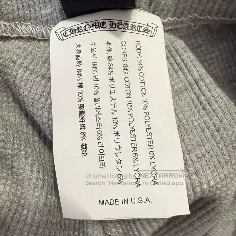 Chrome Hearts CHROME HEARTS Size S Waffle embroidered shorts Size US 30 / EU 46 - 3 Thumbnail