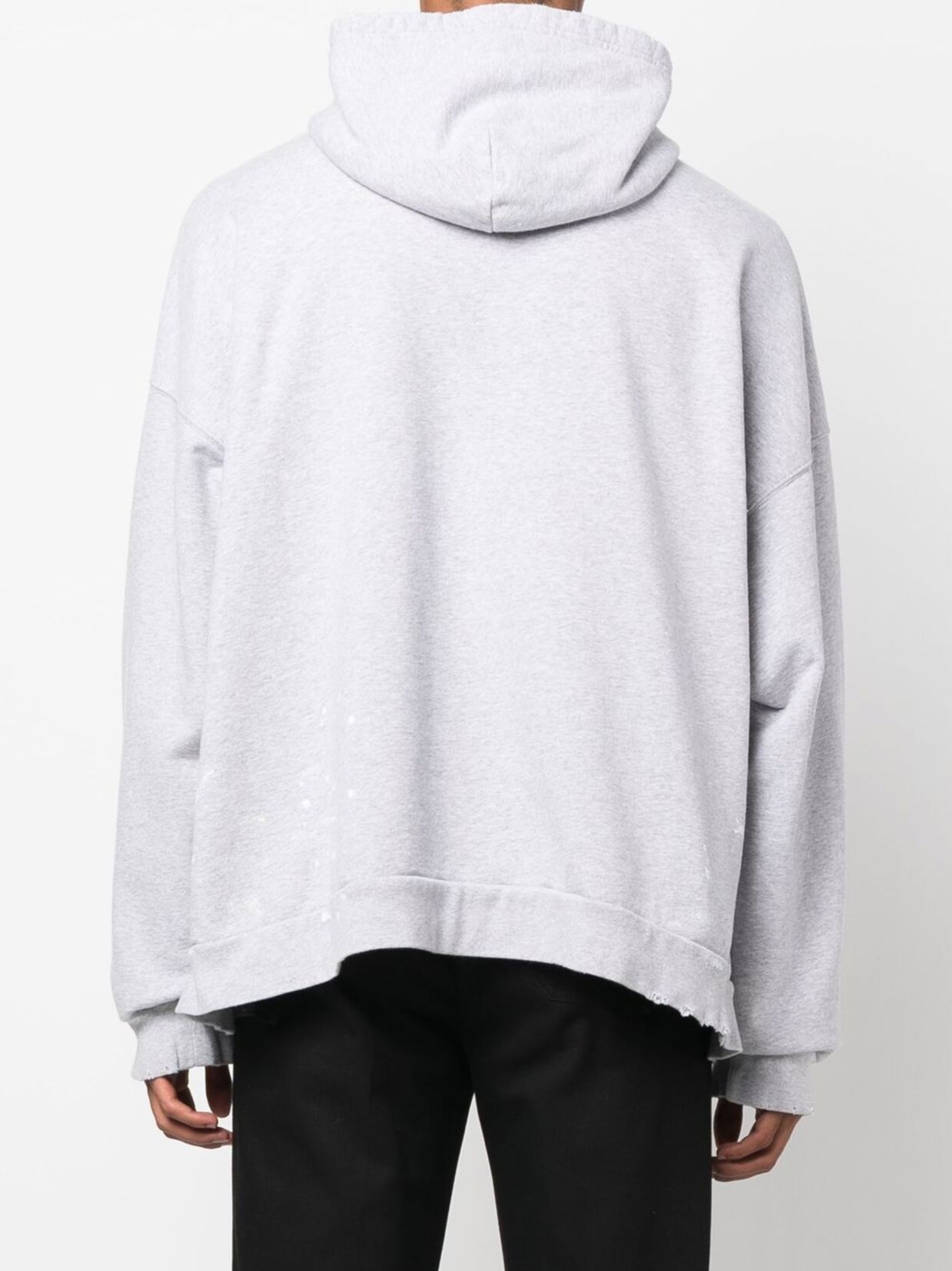 Balenciaga o1bcso1str1224 90 10 Hoodie Wide Fit in Grey Size US L / EU 52-54 / 3 - 4 Thumbnail