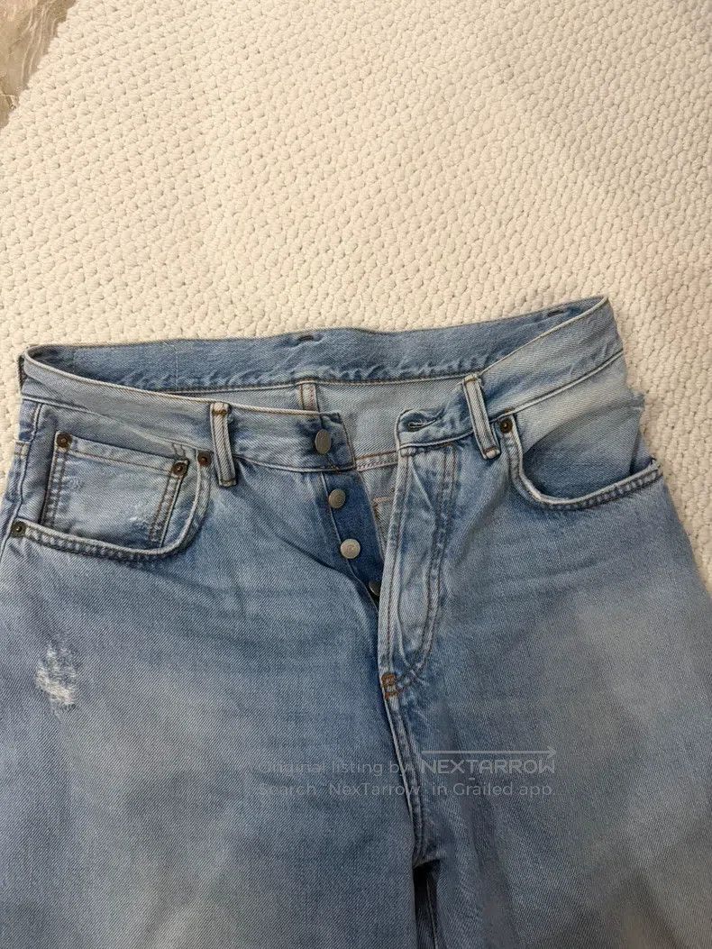 Acne Studios Acne Studios 1991 Loose Belted Denim Pants Size US 28 / EU 44 - 3 Thumbnail