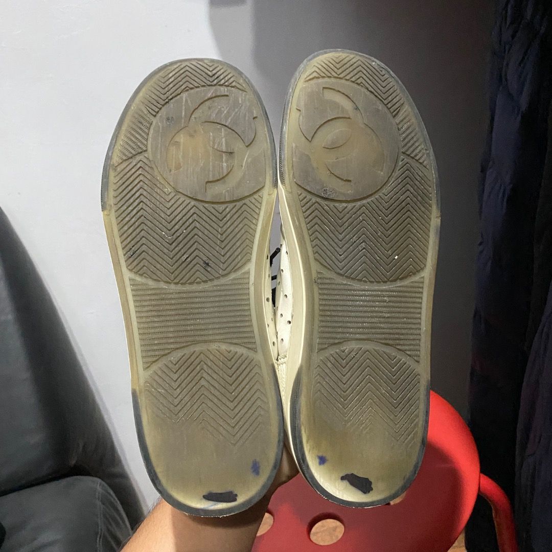Chanel Chanel Calffskin Trainer Sneaker 40 Size US 9 / IT 39 - 8 Thumbnail