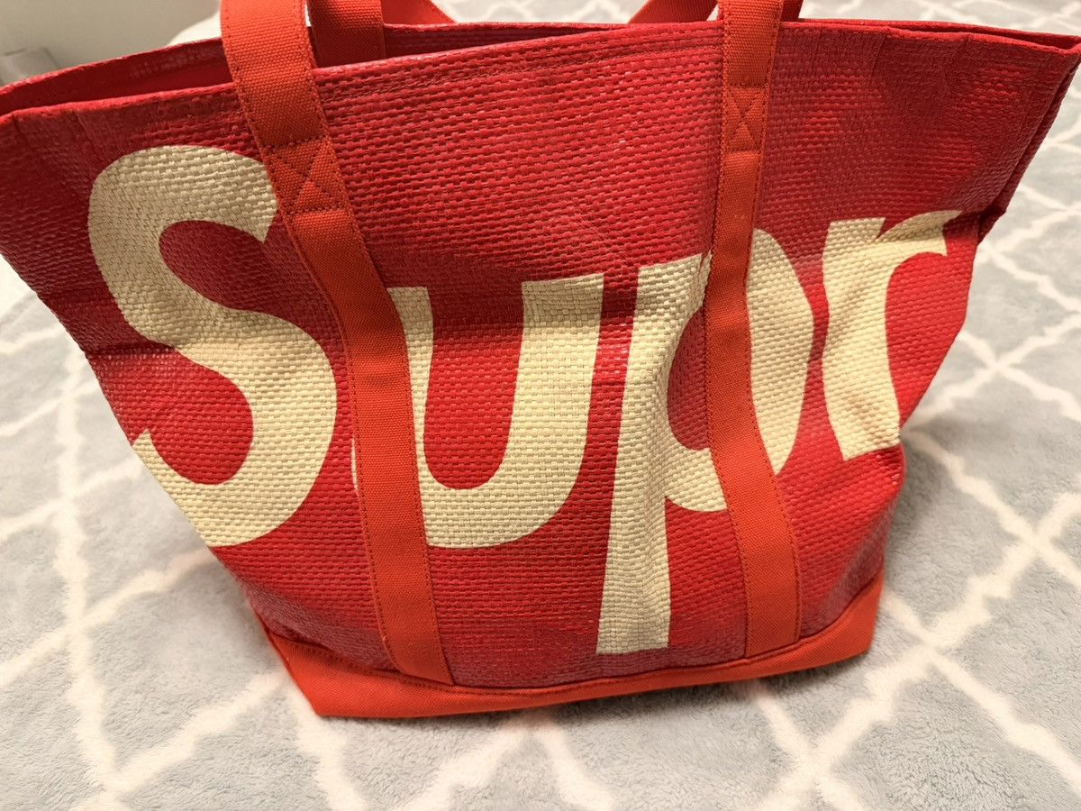 Supreme Raffia Tote | Grailed