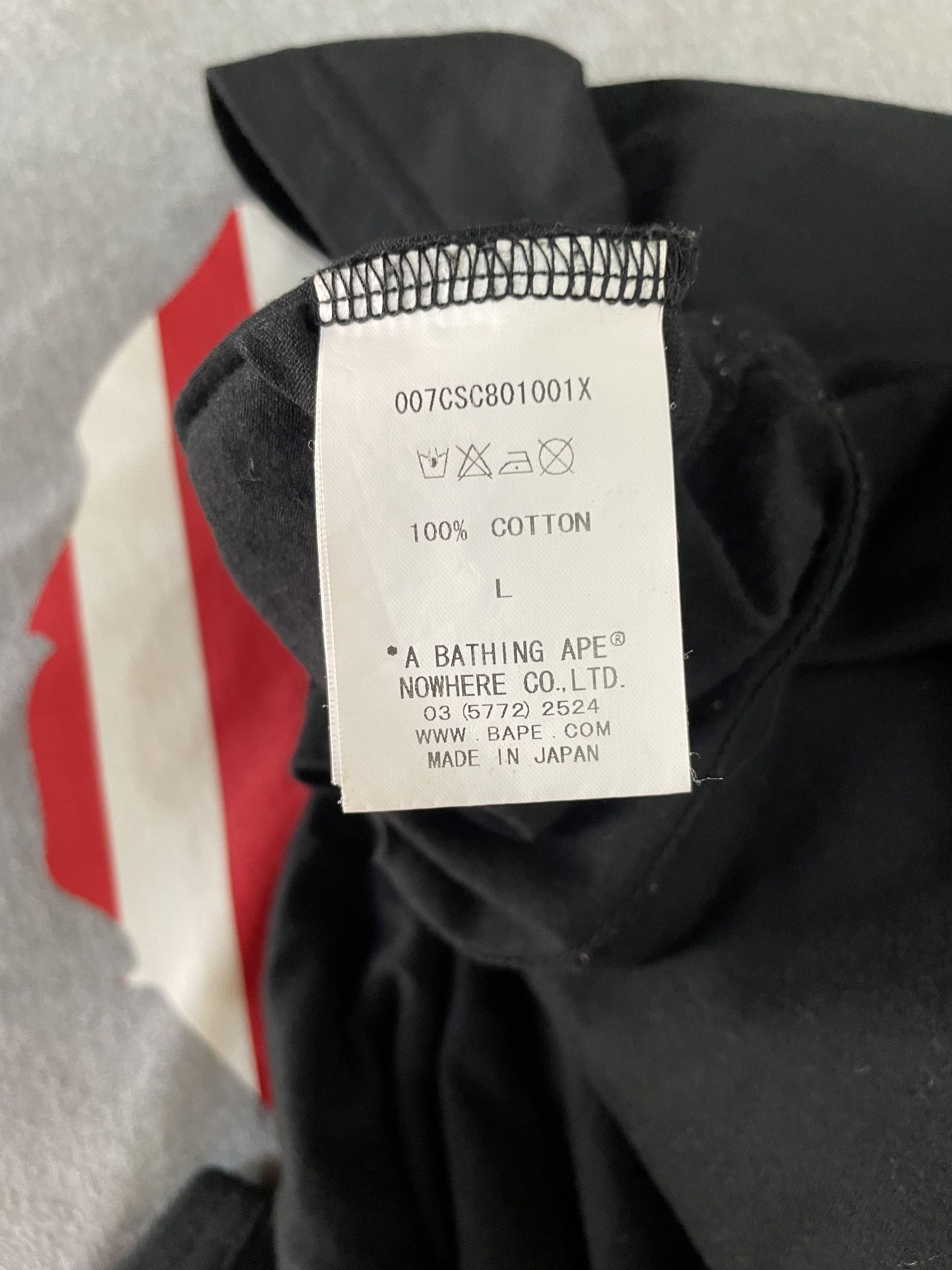 Bape Mr Bathing Ape - Biglogo Tee Size US L / EU 52-54 / 3 - 5 Thumbnail
