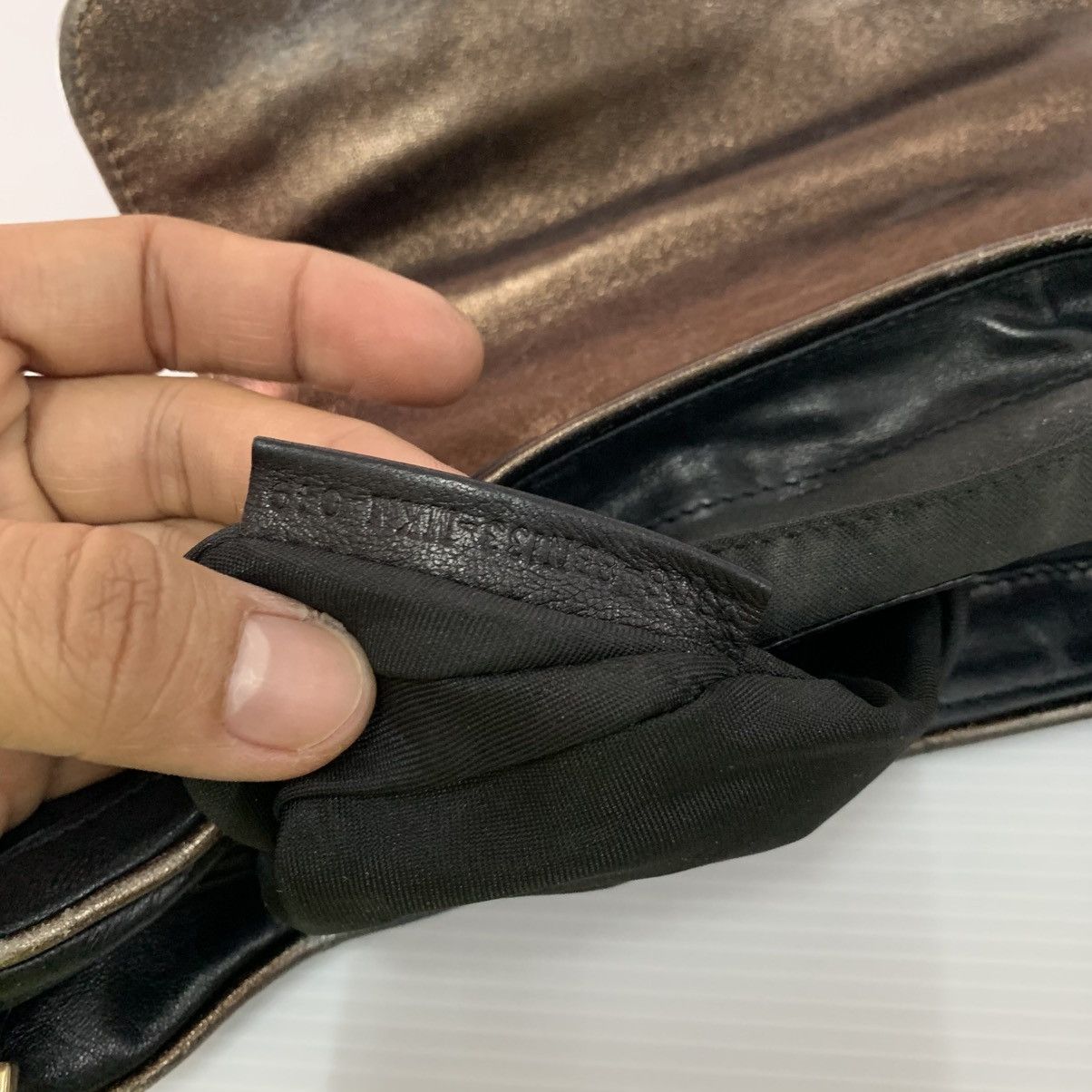 Fendi Fendi Mini Mirror Vanity Leather Small Bag Size ONE SIZE - 16 Thumbnail