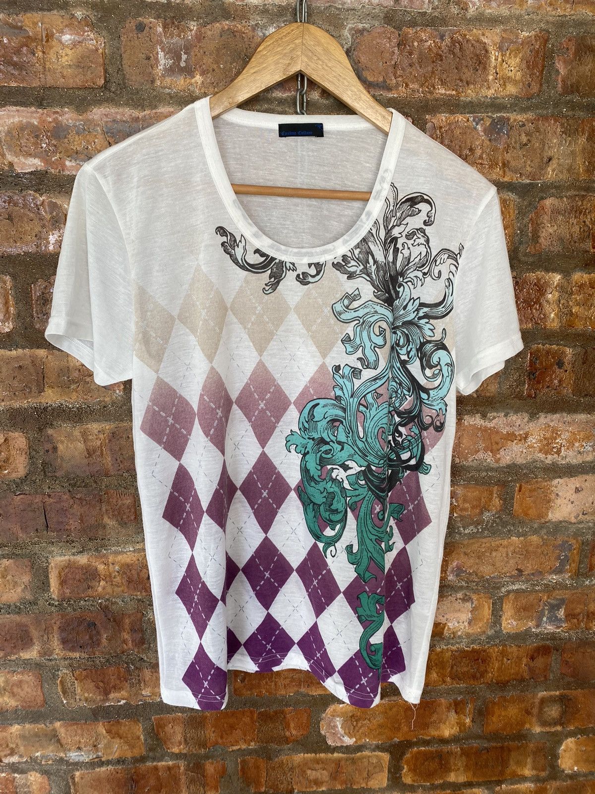 Custom Culture Japan mesh Ortega gradian tee