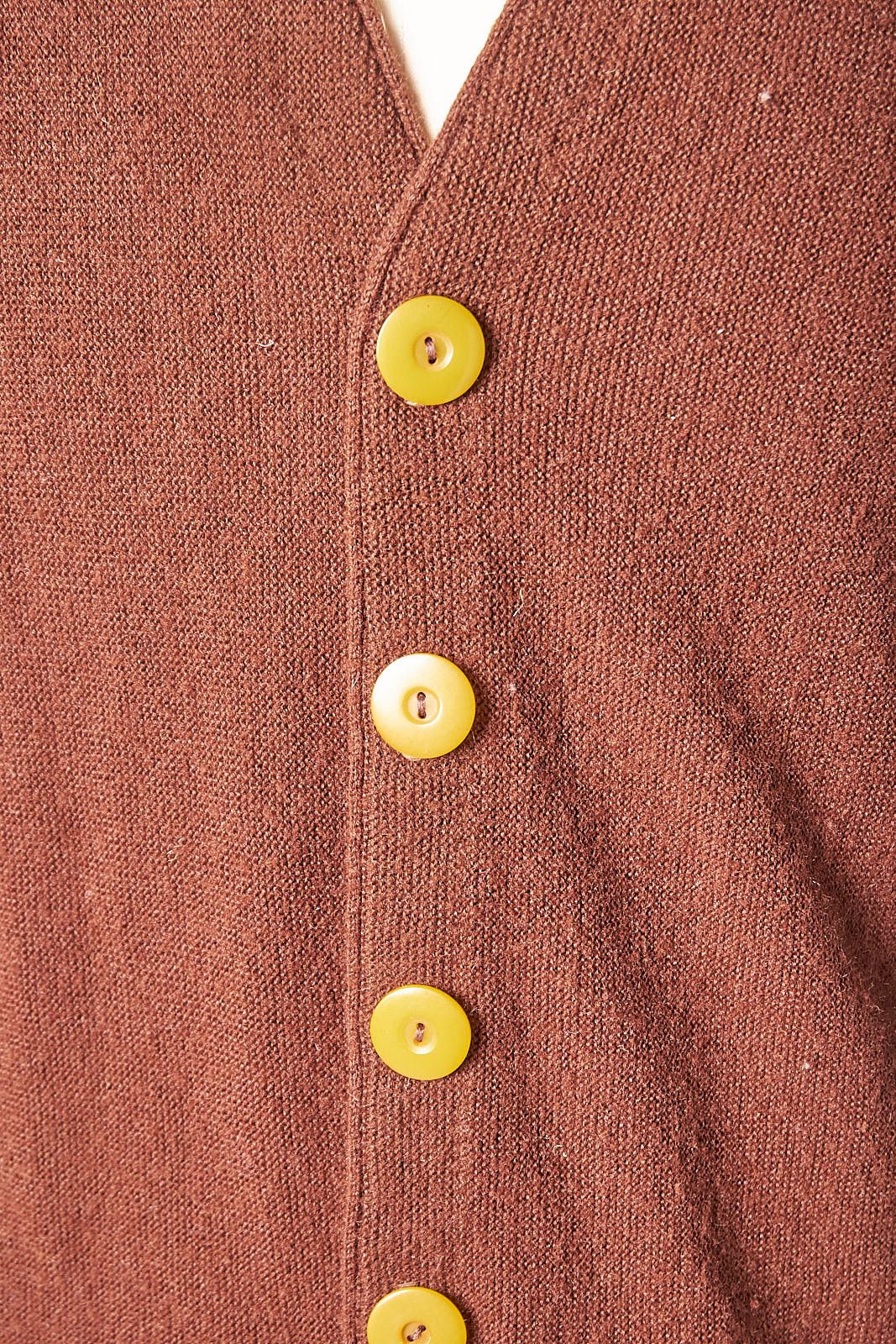 Vintage 1960s Brown Springfoot Cardigan Sweater Size US M / EU 48-50 / 2 - 7 Thumbnail
