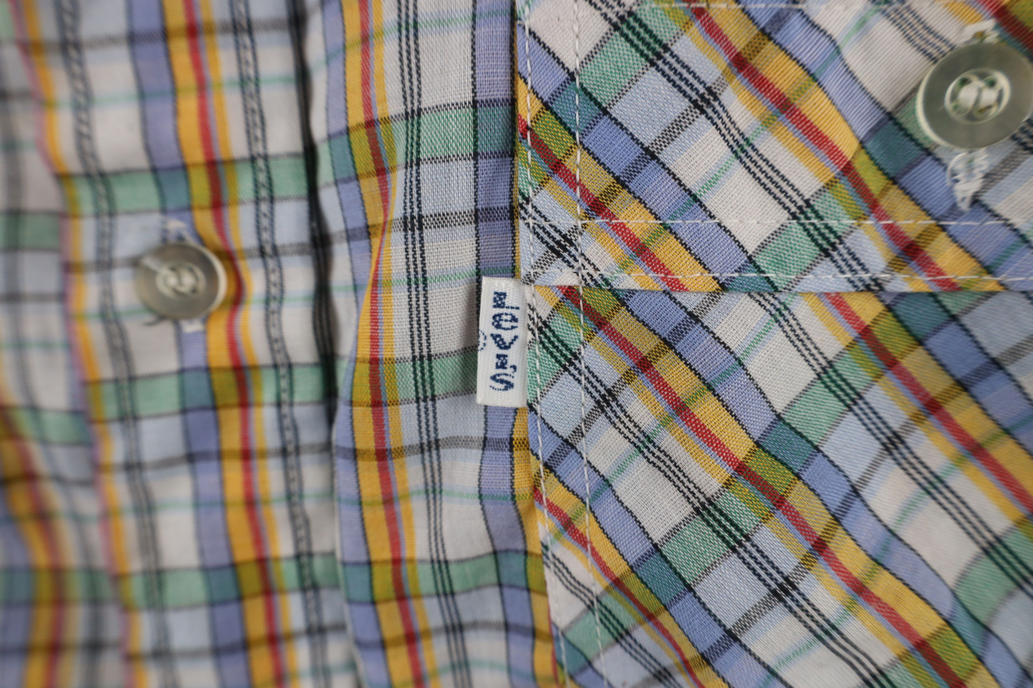Levi's × Vintage Vintage 70s Levis Short Sleeve Western Button Shirt USA Size US M / EU 48-50 / 2 - 4 Thumbnail