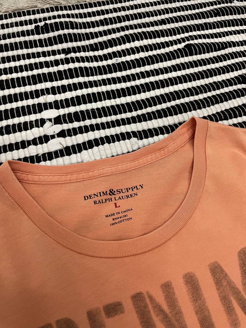 Denim & Supply Ralph Lauren × Japanese Brand × Vintage Vintage Denim Supply Ralph Lauren Tee T-Shirt Y2K Size US L / EU 52-54 / 3 - 4 Thumbnail