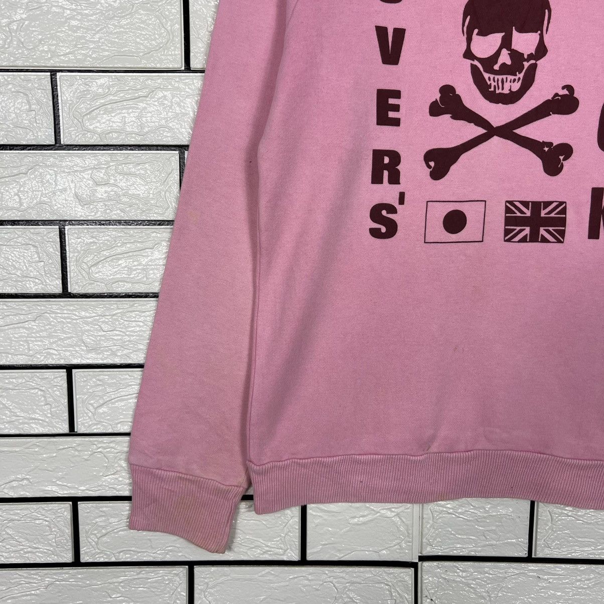 Super Lovers SUPER LOVERS Lovers Rock Big Logo Pink Sweatshirt #4000-C182 Size M / US 6-8 / IT 42-44 - 6 Thumbnail