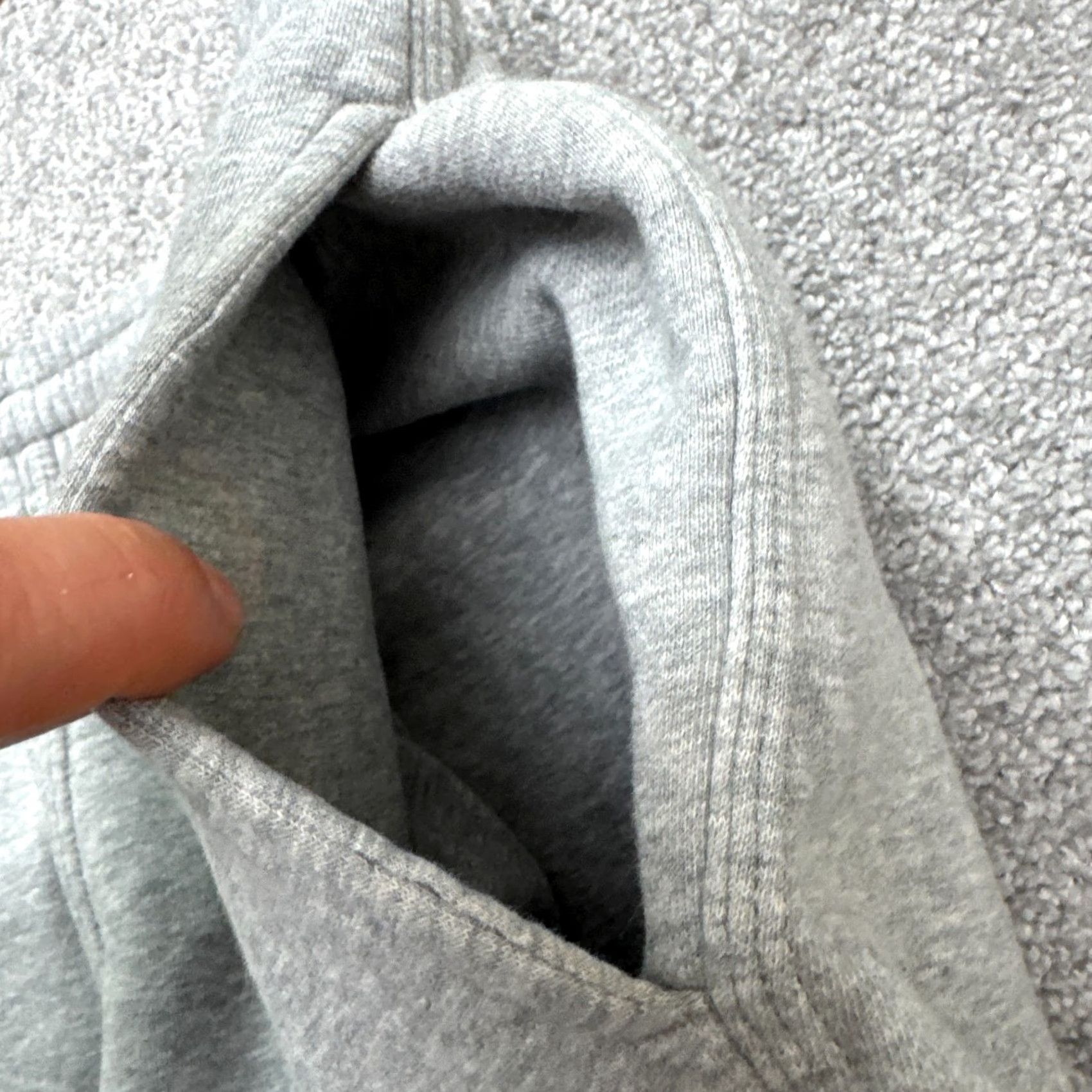 Nike Nike Jogger Sweatpants Mens M Gray Fleece Elastic Waist Activewear Pants Size US 31 - 4 Thumbnail