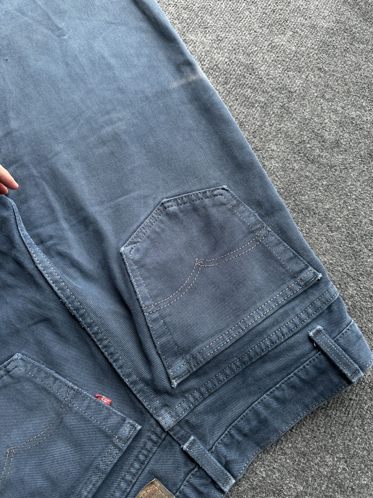 Levi's MADE IN USA 🚨 LEVI’S 550 RARE WASHED DENIM JEANS VNTG Size US 32 / EU 48 - 16 Thumbnail