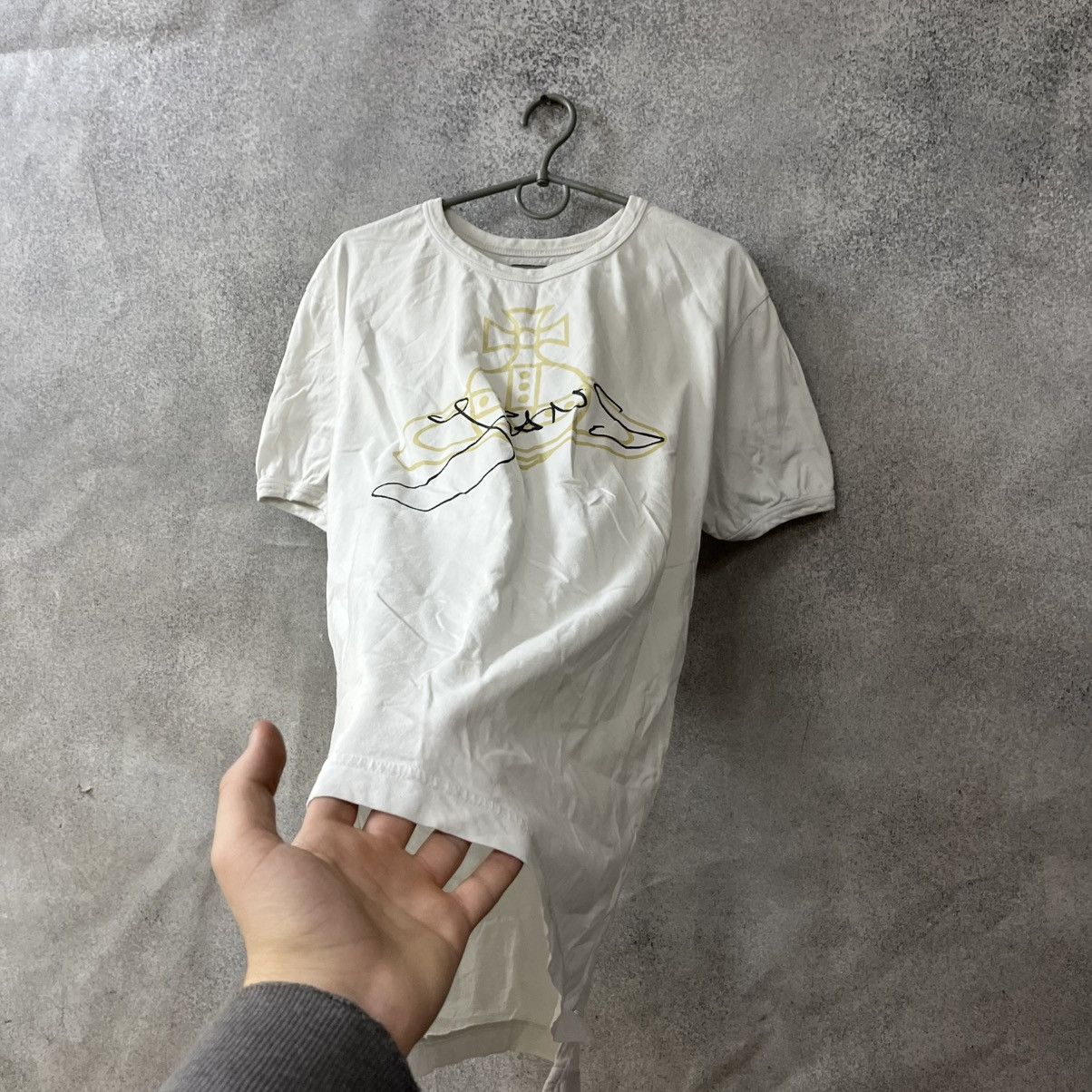 Vivienne Westwood Vivienne Westwood Big Logo T shirt Size US XL / EU 56 / 4 - 6 Thumbnail