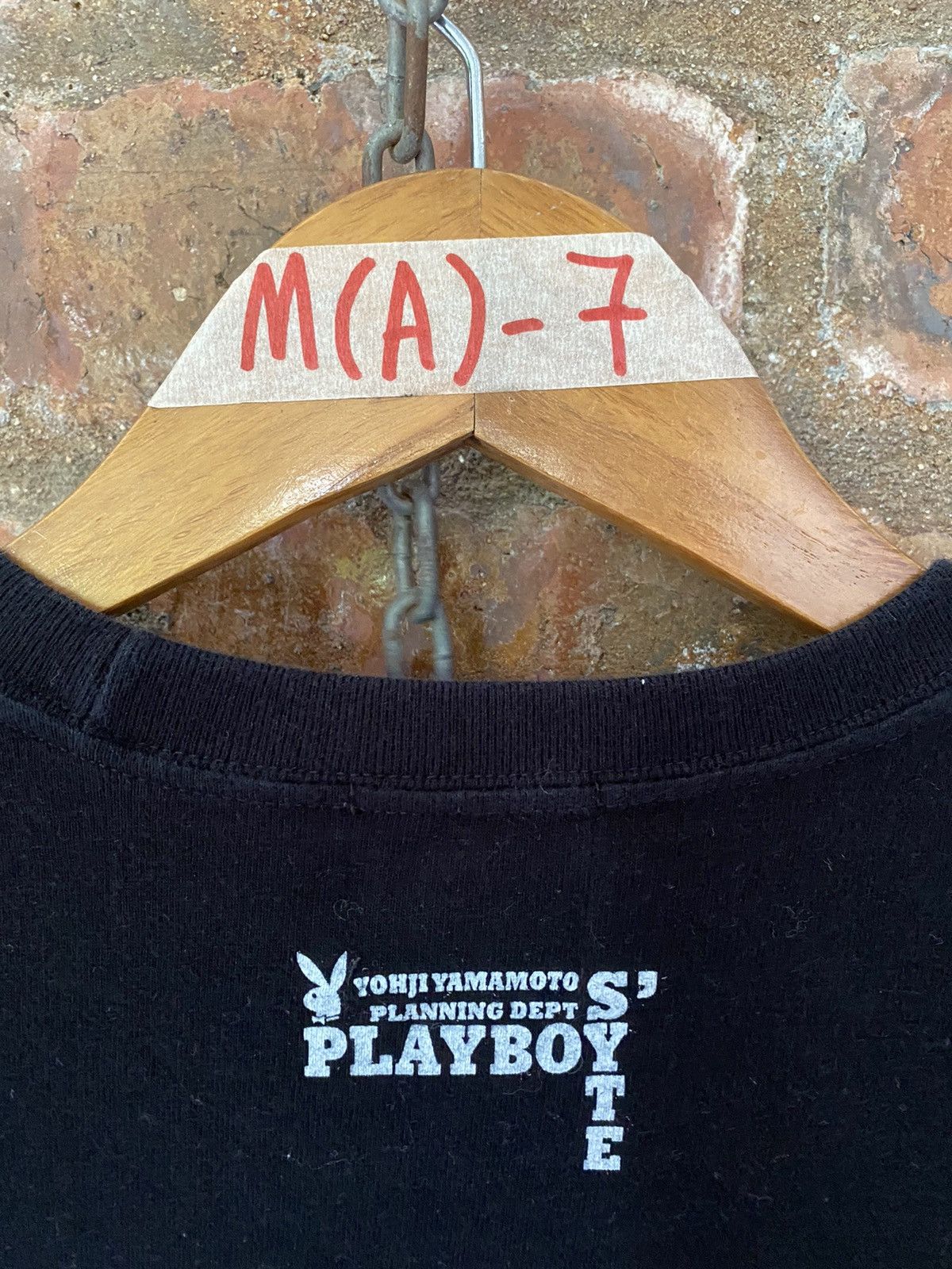 Yohji Yamamoto 🔥 Yohji Yamamoto Y’S x Playboy tee Size US L / EU 52-54 / 3 - 8 Thumbnail