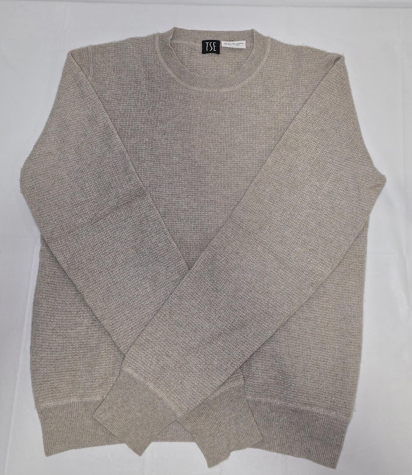 TSE 100% Pure Cashmere Sweater – Beige Size S