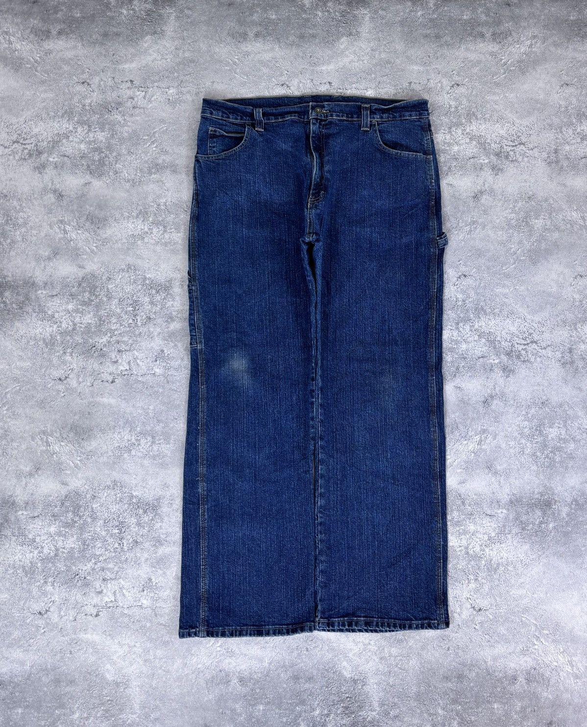 Dickies Dickies Y2K Hype Blue Carpenter Baggy Denim Jeans Size US 36 / EU 52 - 2 Thumbnail