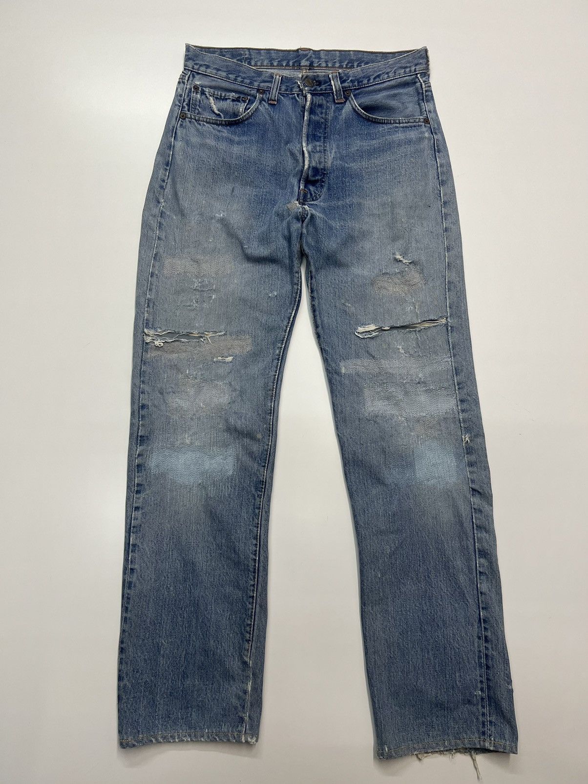 Levi's VINTAGE LEVIS BIG E SELVEDGE BUTTON NO6 SIZE 32 Size US 32 / EU 48 - 1 Thumbnail