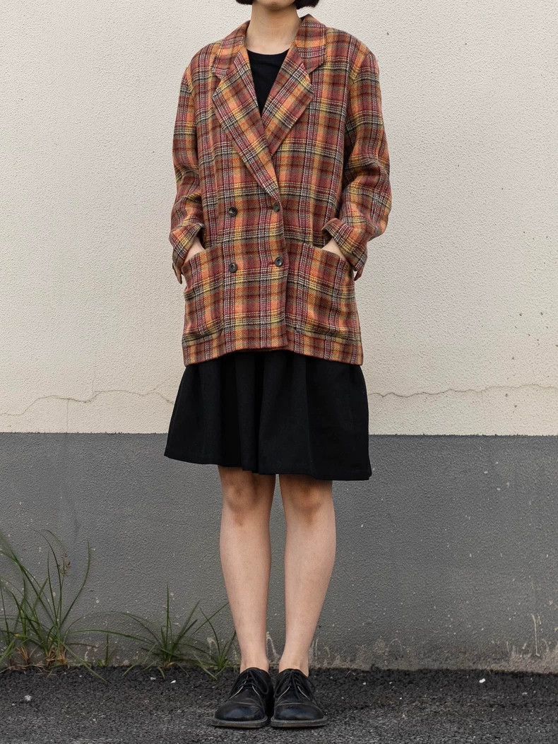 Kenzo KENZO Vintage plaid jacket Size XS / US 0-2 / IT 36-38 - 1 Thumbnail