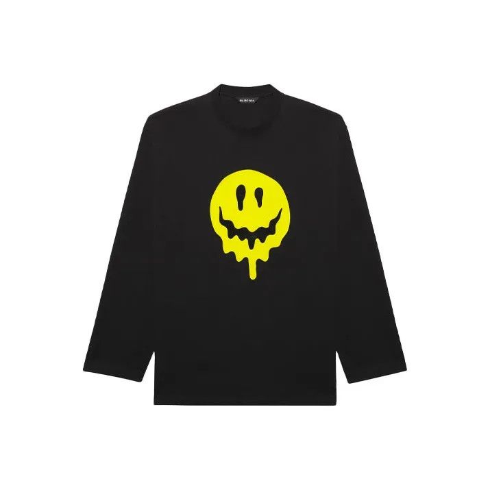 Balenciaga Balenciaga Graphic Print Long Sleeve T-Shirt Women 0079 Size XS / US 0-2 / IT 36-38 - 1 Thumbnail