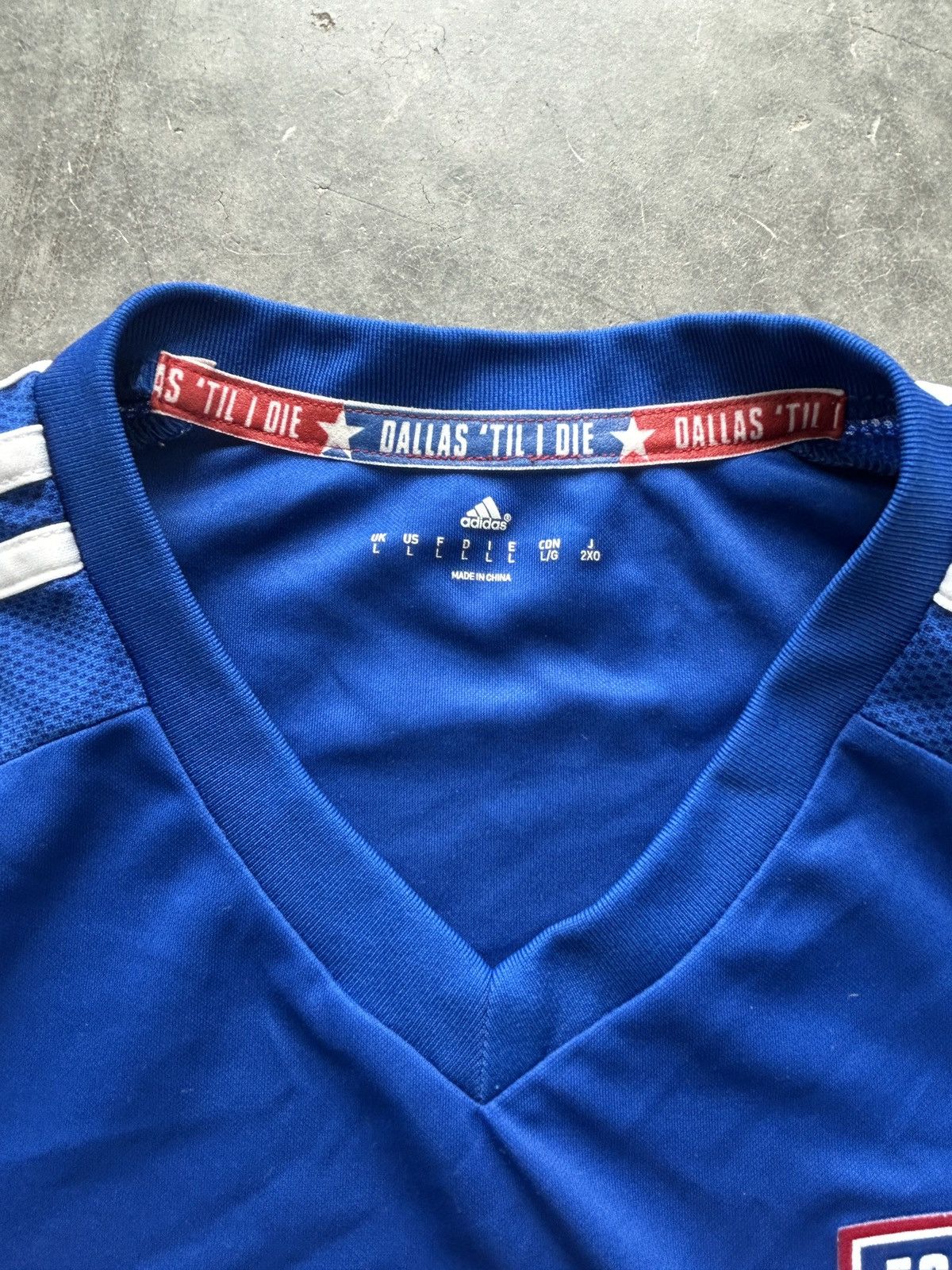 Adidas 2013 Adidas FC Dallas Soccer Jersey Size US L / EU 52-54 / 3 - 4 Thumbnail