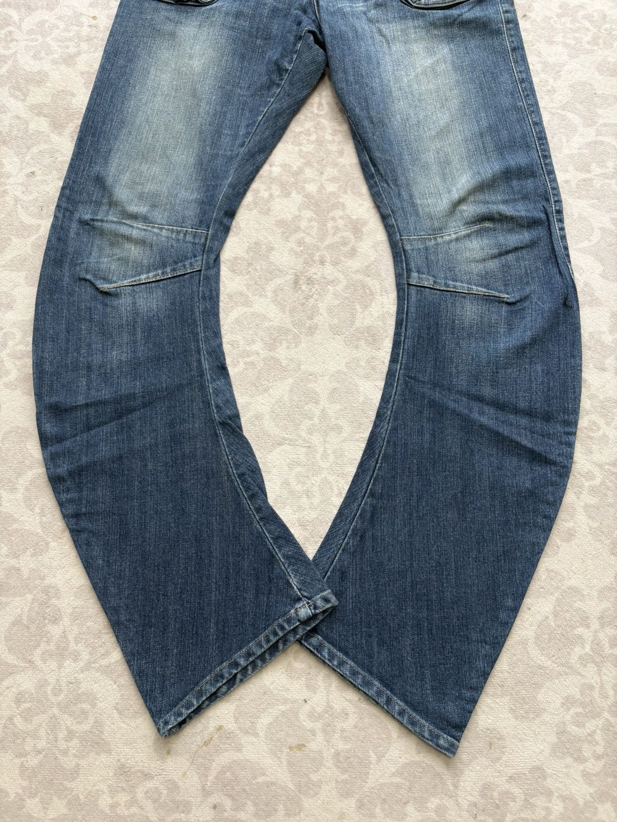 PPFM PPFM J-Cut Punk Riot Flared Denim / ifsixwasnine Size US 34 / EU 50 - 2 Thumbnail