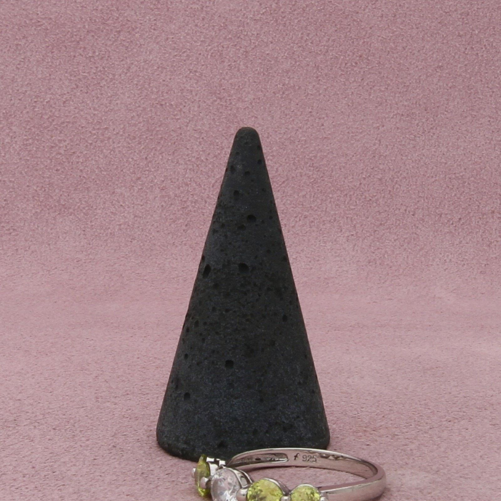 Sterling Silver sterling silver round-cut yellow & clear cz ring size 11.5 Size ONE SIZE - 5 Thumbnail