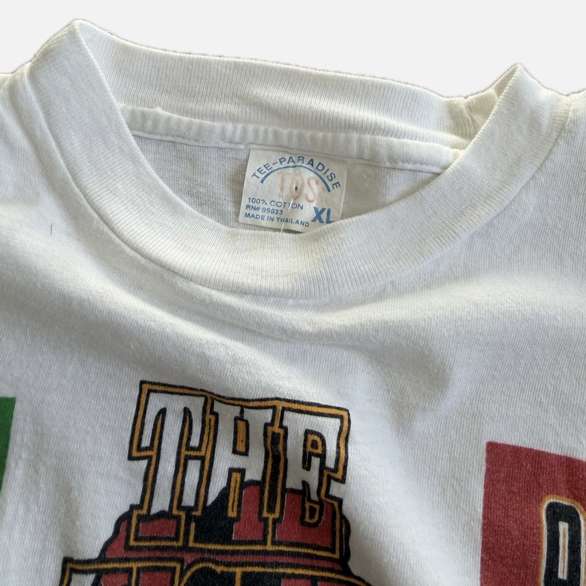 Vintage VINTAGE Chavez VS De La Hoya Boxing Tshirt Size US XL / EU 56 / 4 - 3 Thumbnail