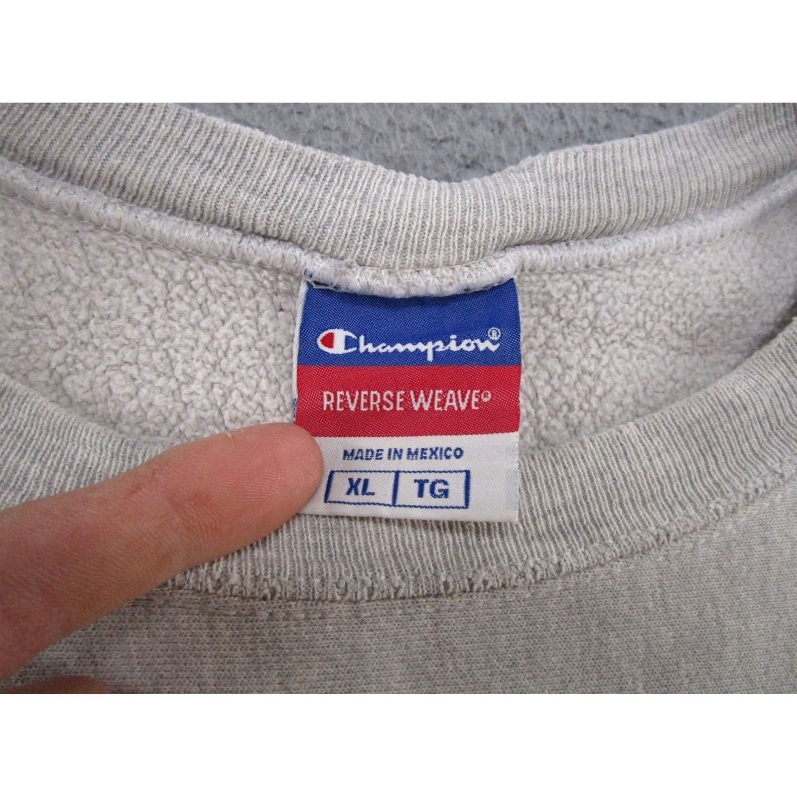 Champion VTG Champion Sweatshirt Pullover Crewneck XL Multicolor 90s Sports Weave Reverse Weave Mens Shirts/Size XL Size US XL / EU 56 / 4 - 2 Thumbnail