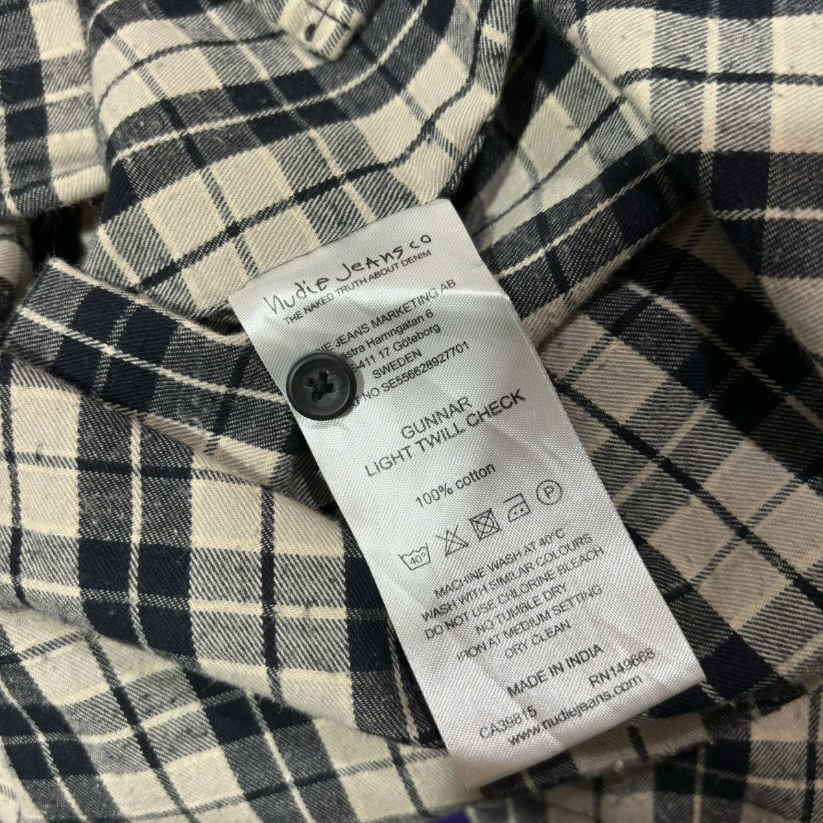 Flannel × Nudie Jeans Nudie Jeans flannel shirt Size US S / EU 44-46 / 1 - 4 Thumbnail