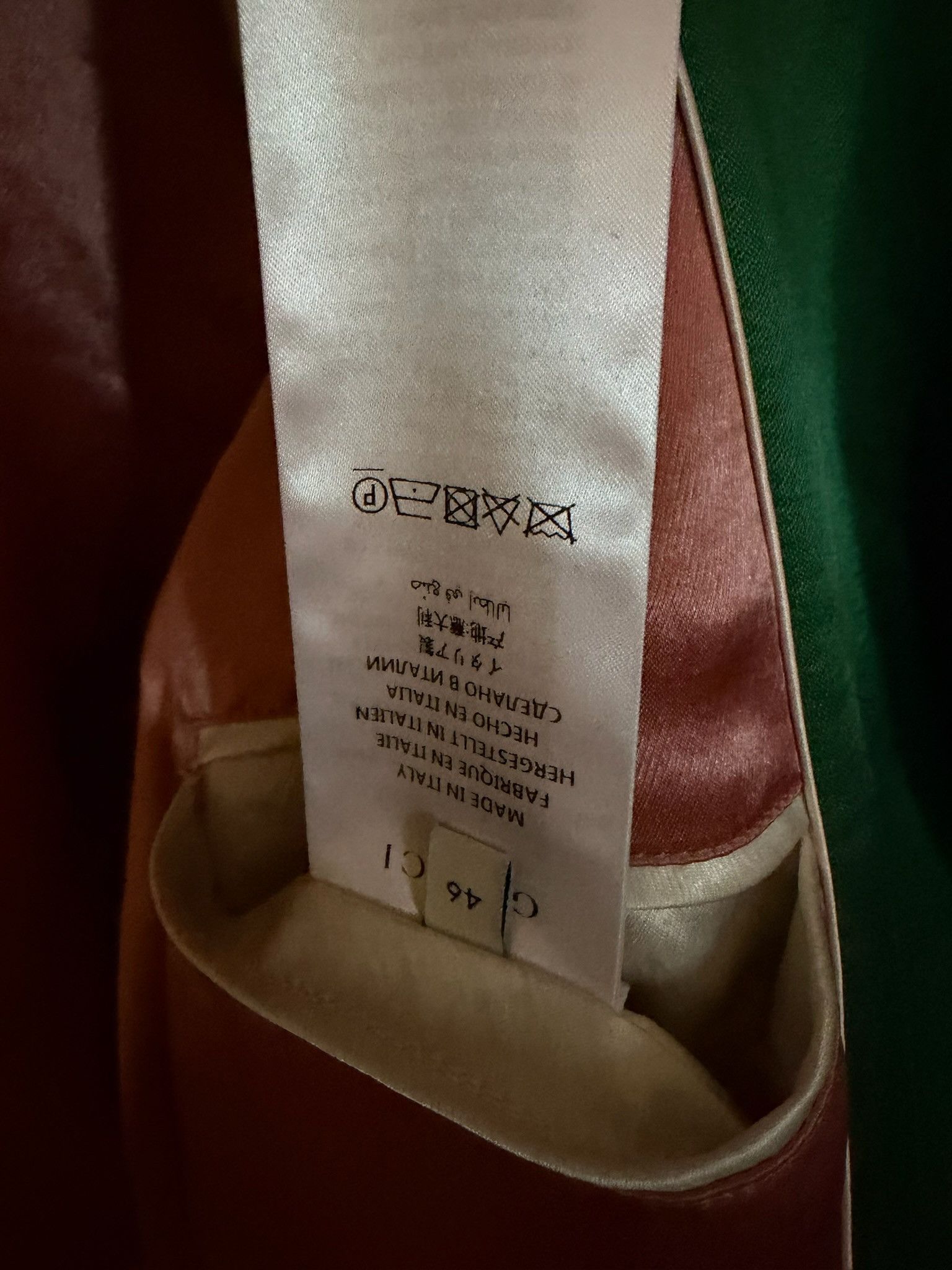 Gucci Gucci Acetate Bomber with cat motif Size US L / EU 52-54 / 3 - 4 Thumbnail
