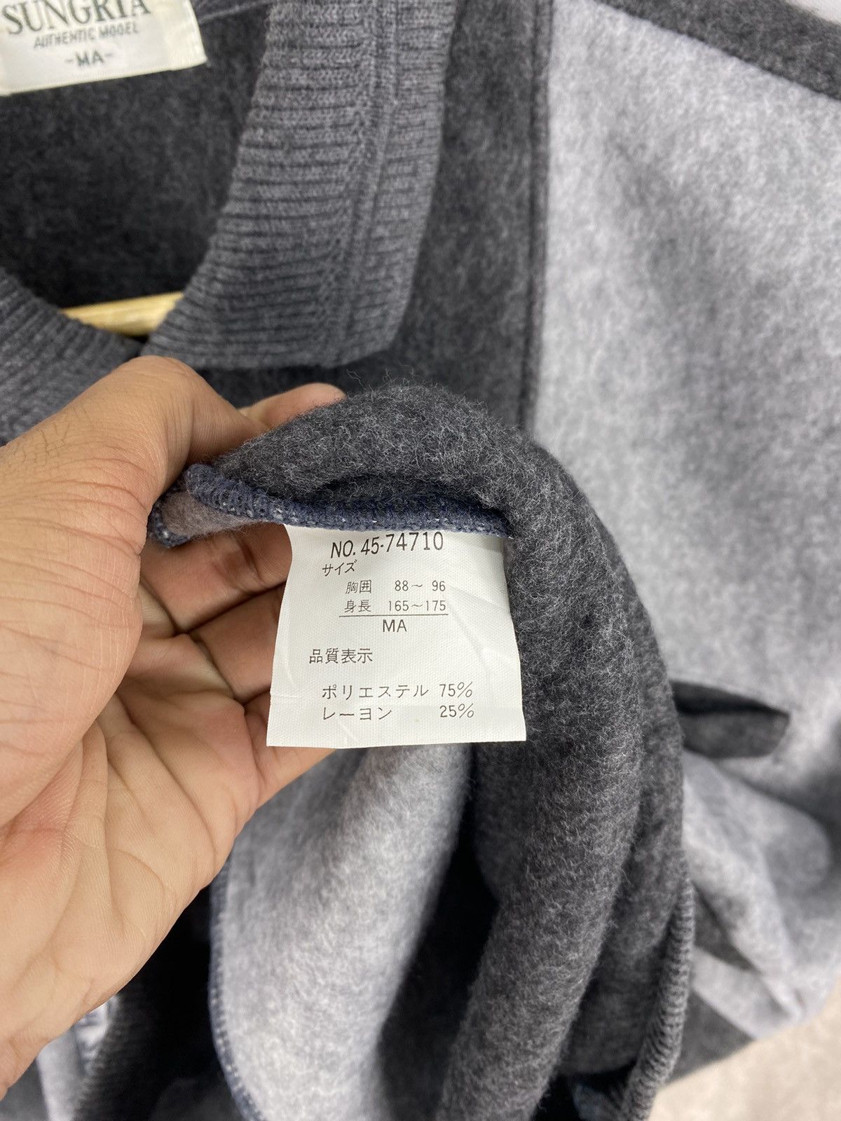 Japanese Brand Vintage Sweatshirt Collar By Sungria Size US M / EU 48-50 / 2 - 13 Thumbnail