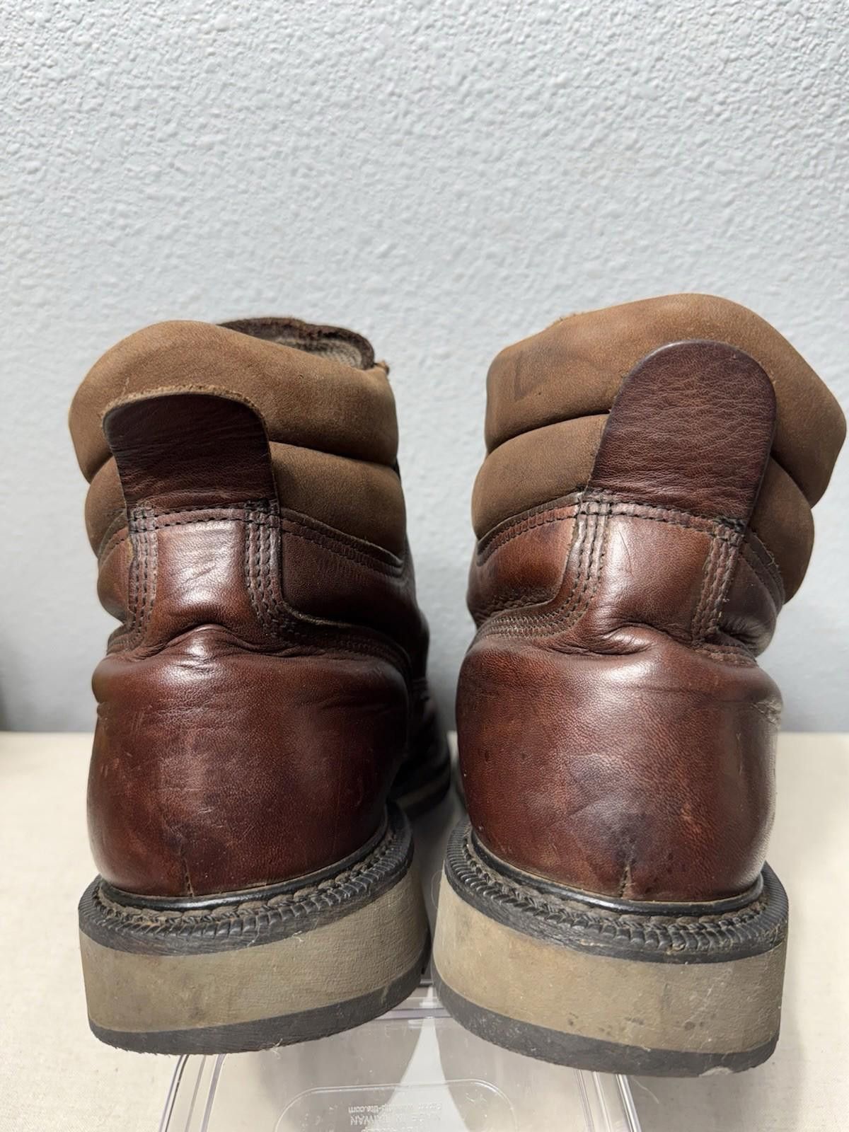 Thorogood Thorogood Steel Toe Work Boot Men's 9.5 D Leather Size US 9.5 / EU 42-43 - 4 Thumbnail