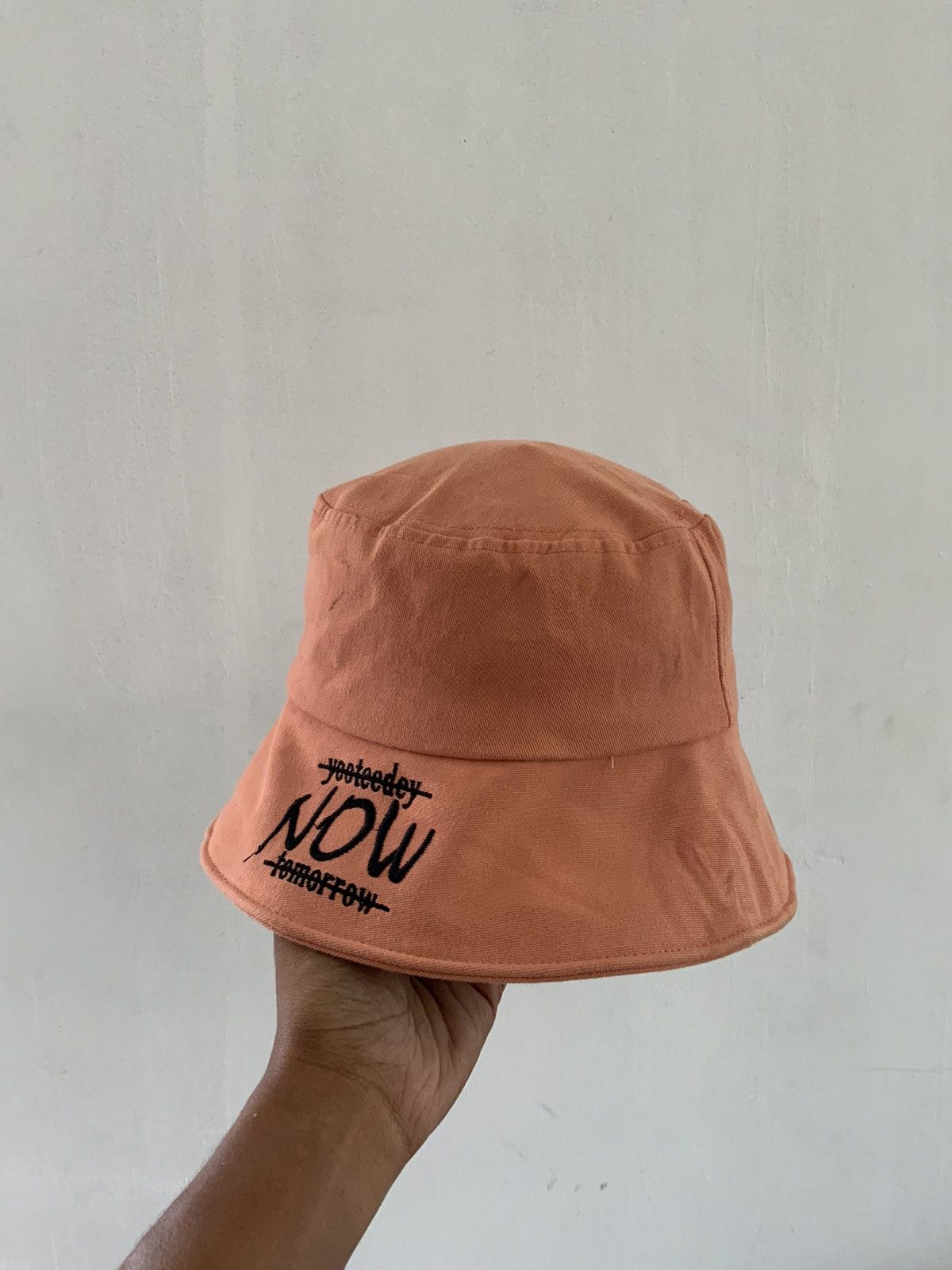 Japanese Brand Yesterday NOW Tomorrow Bucket Hat Size ONE SIZE - 2 Thumbnail