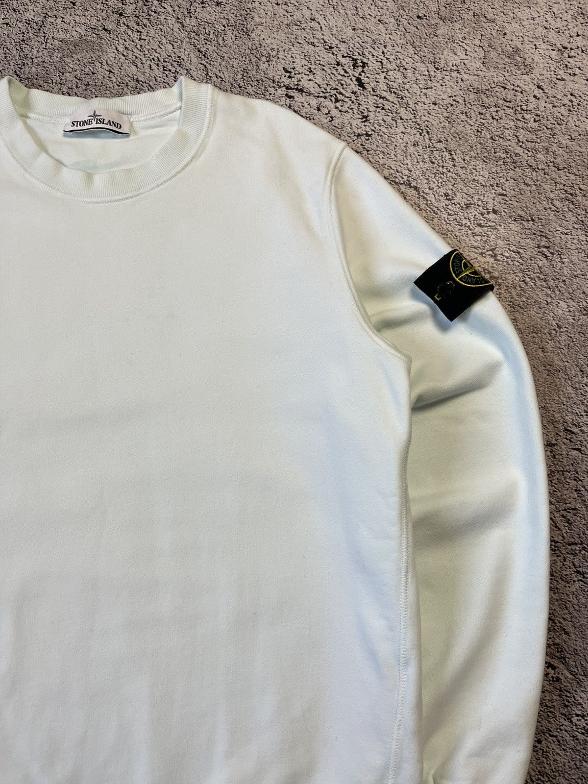 Stone Island Stone Island Crewneck Sweatshirt Light Blue Size L Size US L / EU 52-54 / 3 - 6 Thumbnail