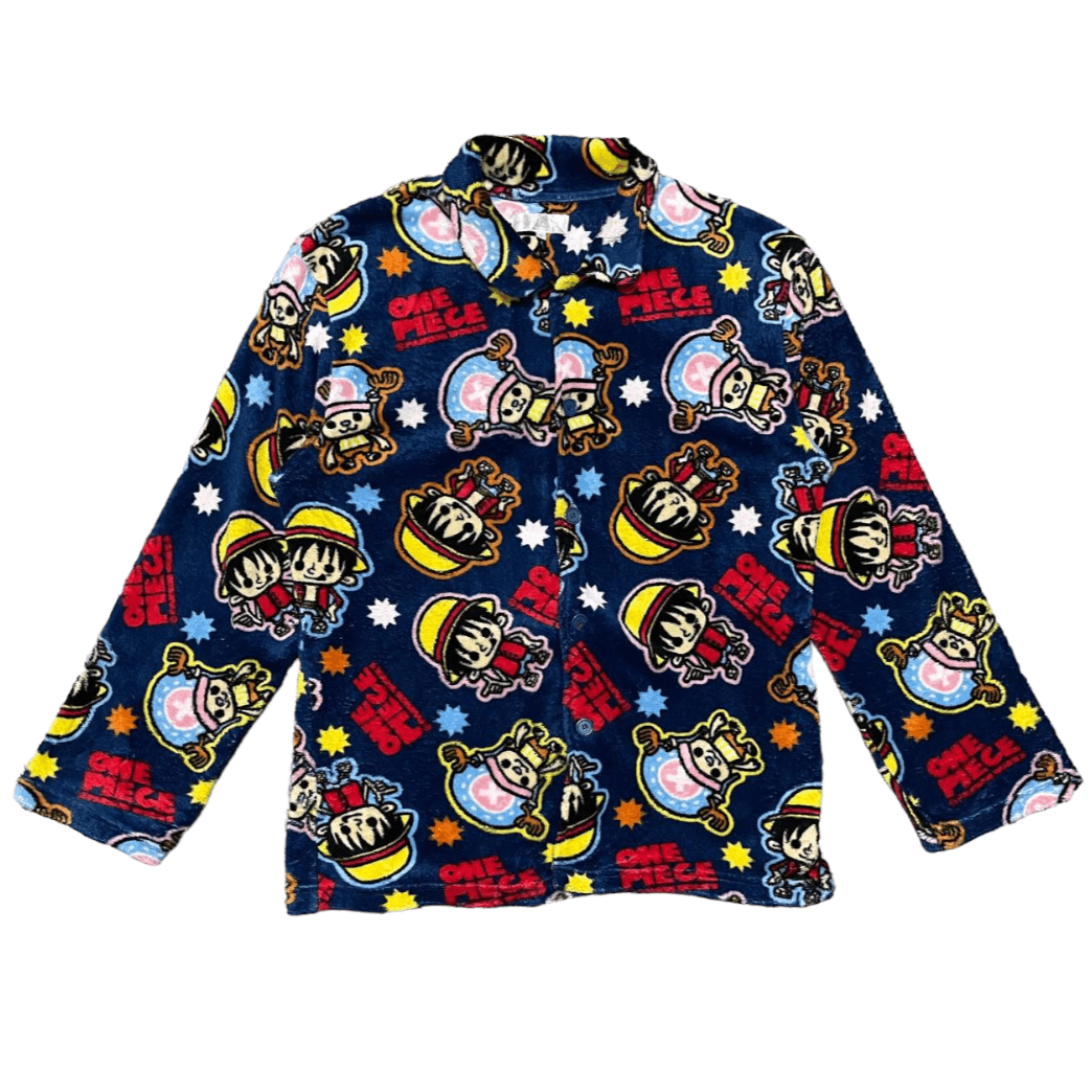 One Piece Vintage One Piece Anima Japan All Over Print Night Wear Size US L / EU 52-54 / 3 - 1 Thumbnail