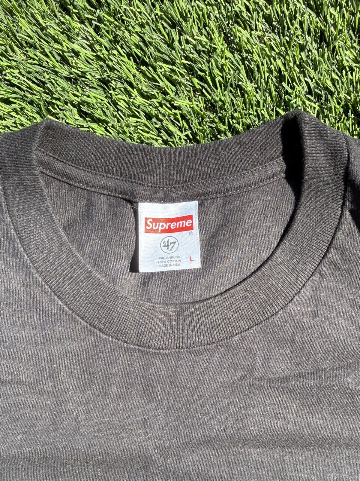 47 Brand × NFL × Supreme Supreme NFL x Raiders x '47 Pocket Tee Size US L / EU 52-54 / 3 - 4 Thumbnail