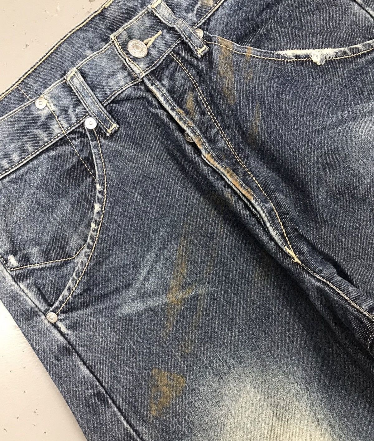 Levi's Vintage Levi’s engineer jeans denim Size US 31 - 4 Thumbnail