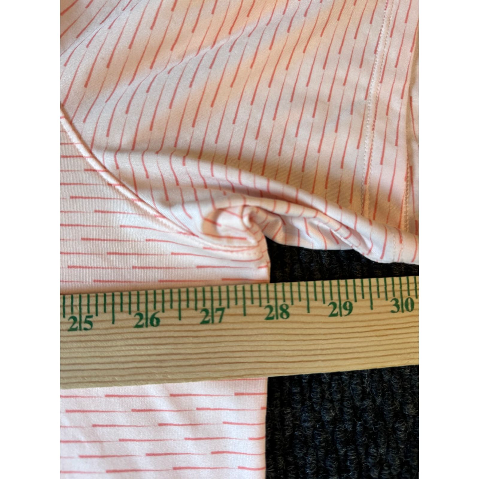 Nike Nike Dri-Fit Short Sleeve Polo Shirt Mens XXL Orange Striped Standard Fit Shirt Size US XXL / EU 58 / 5 - 4 Thumbnail